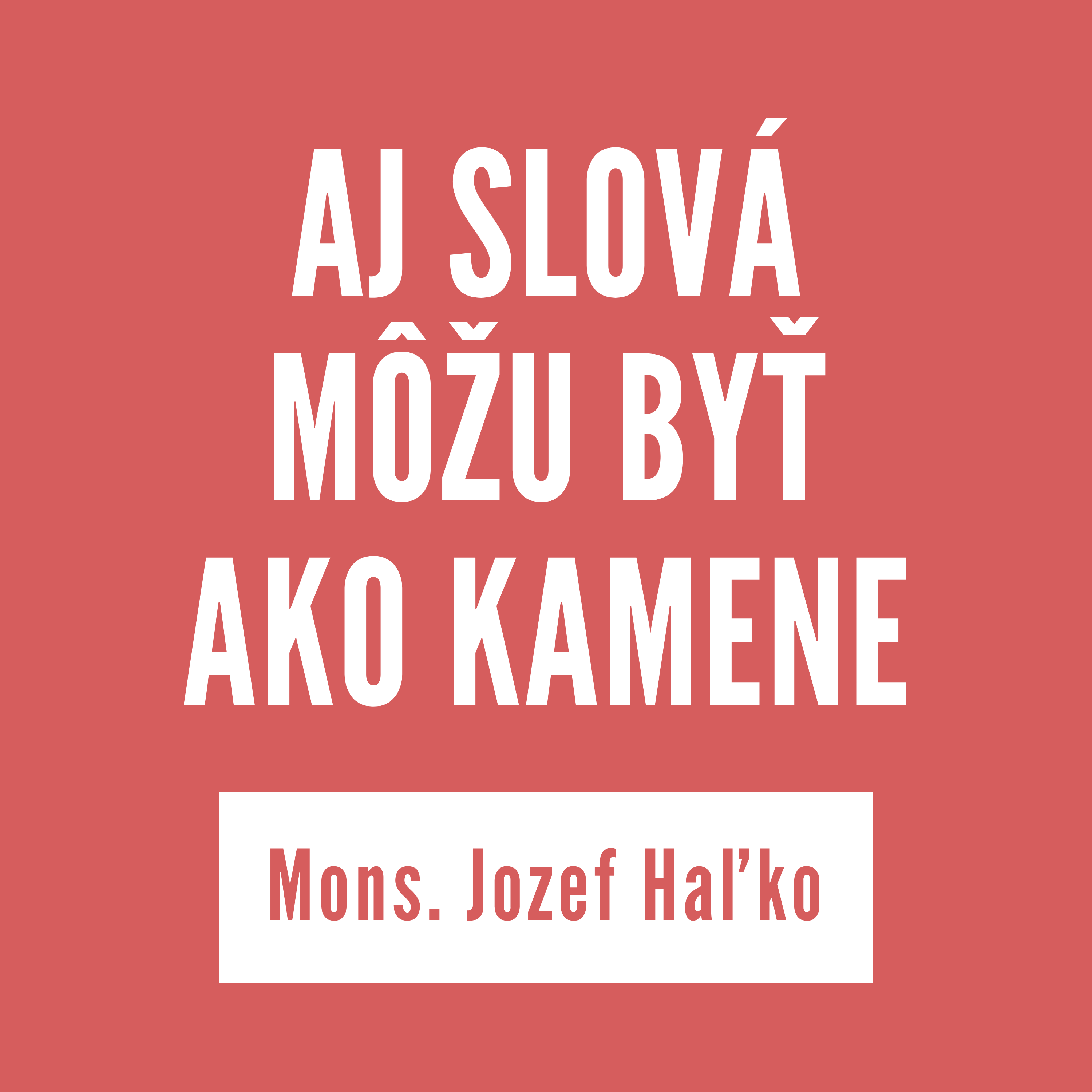 AJ SLOVÁ MÔŽU BYŤ AKO KAMENE | 27. marca 2026 episode artwork