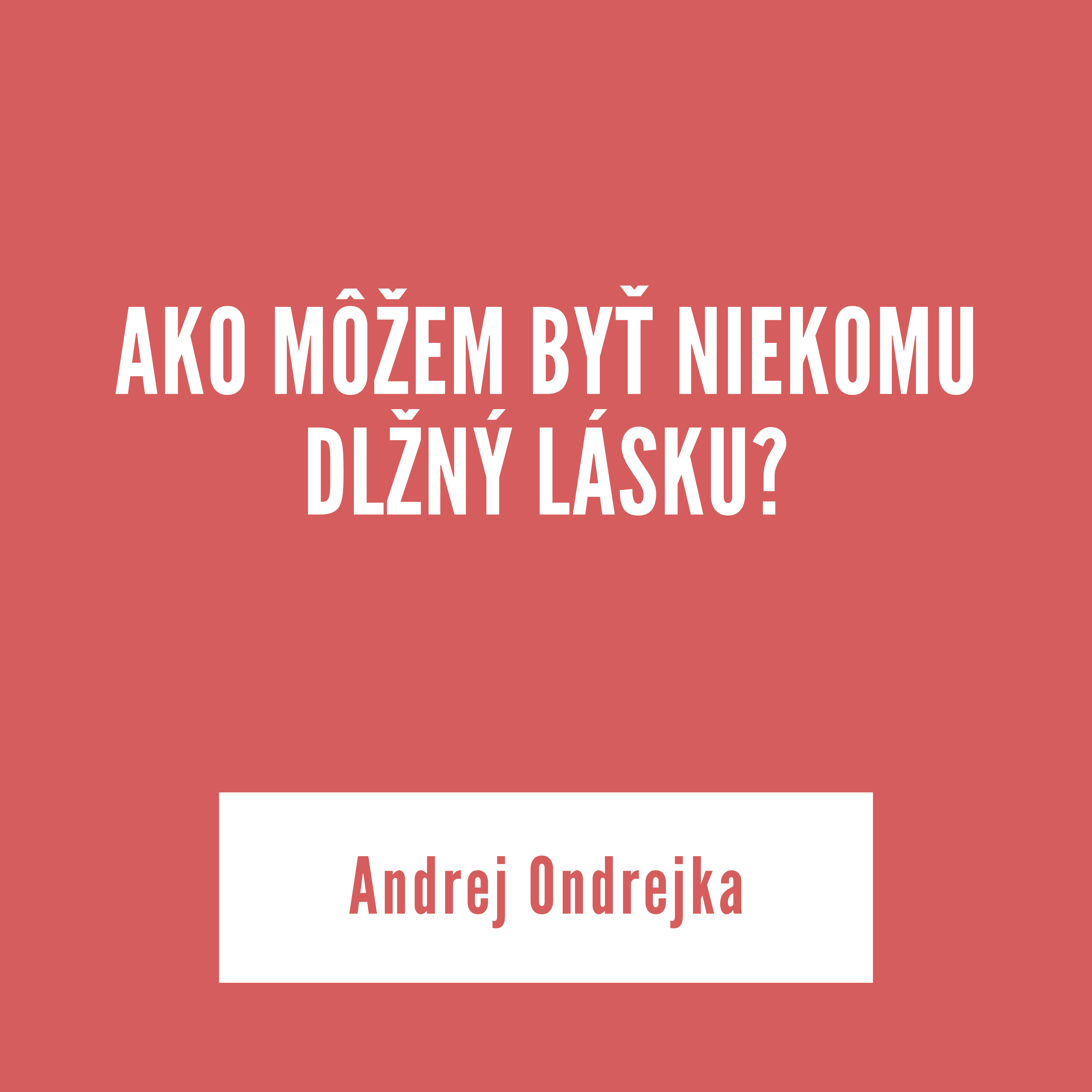 AKO MÔŽEM BYŤ NIEKOMU DLŽNÝ LÁSKU? | 5. novembra 2025 episode artwork