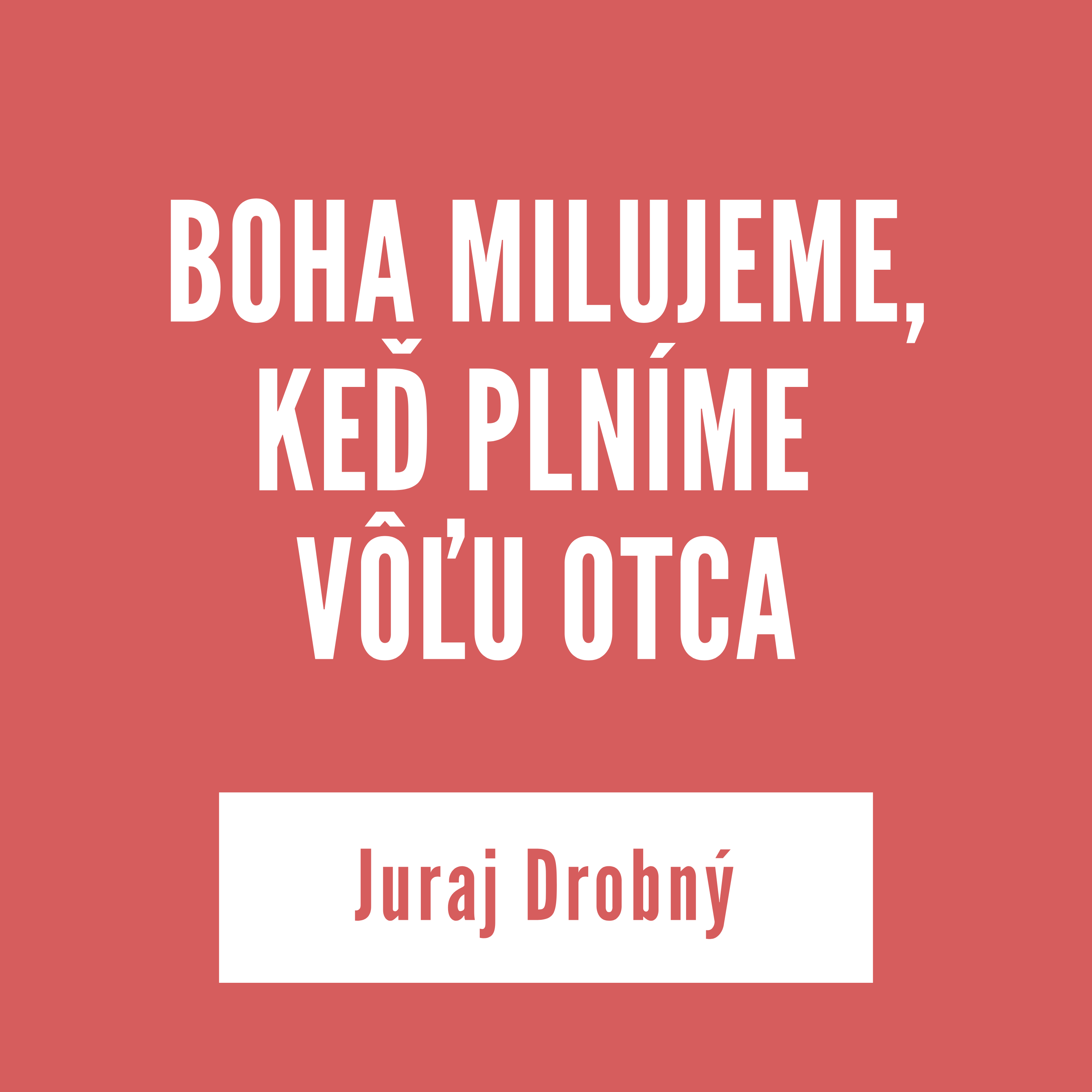BOHA MILUJEME, KEĎ PLNÍME VÔĽU OTCA | 05. mája 2026 episode artwork