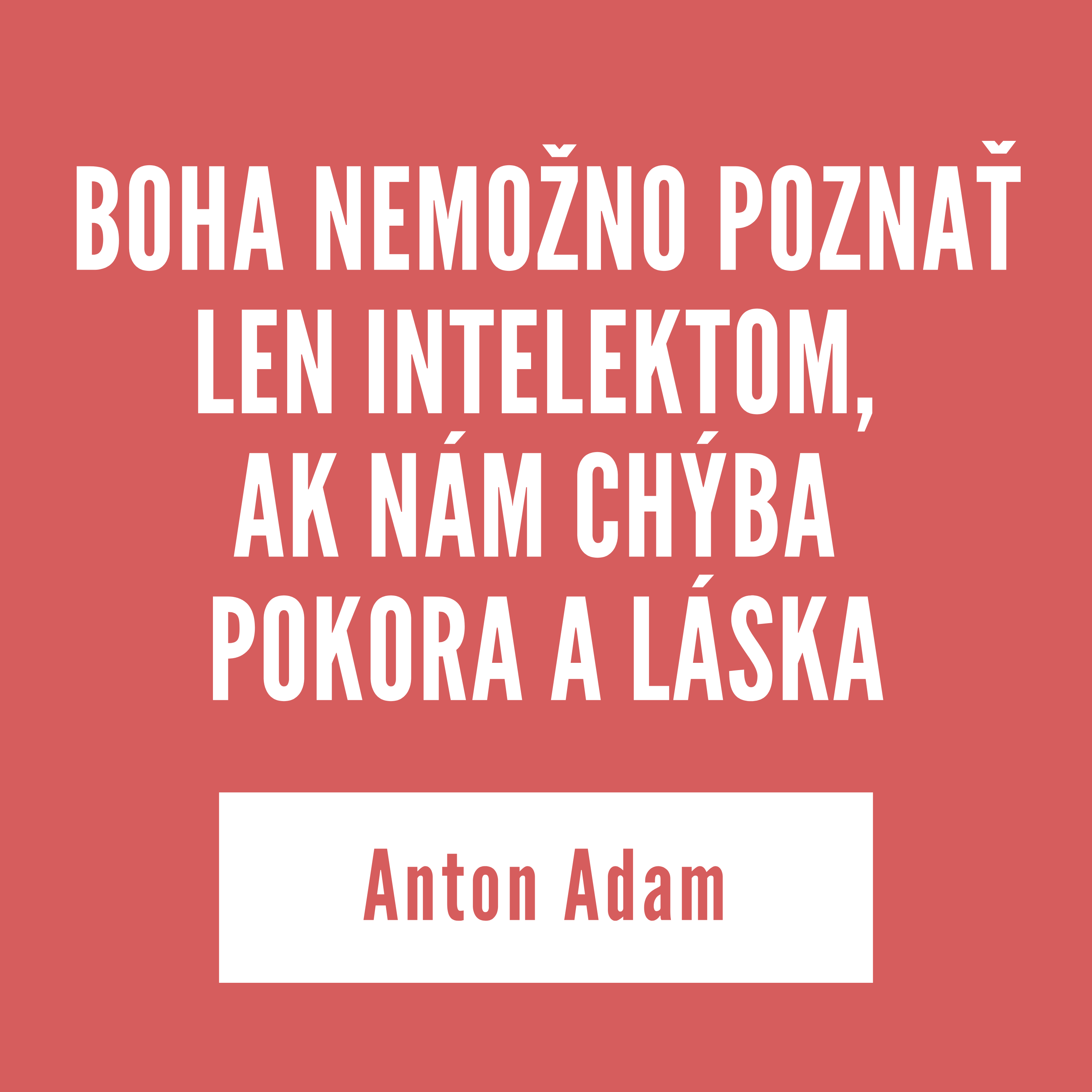 BOHA NEMOŽNO POZNAŤ LEN INTELEKTOM, AK NÁM CHÝBA POKORA A LÁSKA | 15. júla 2026 episode artwork