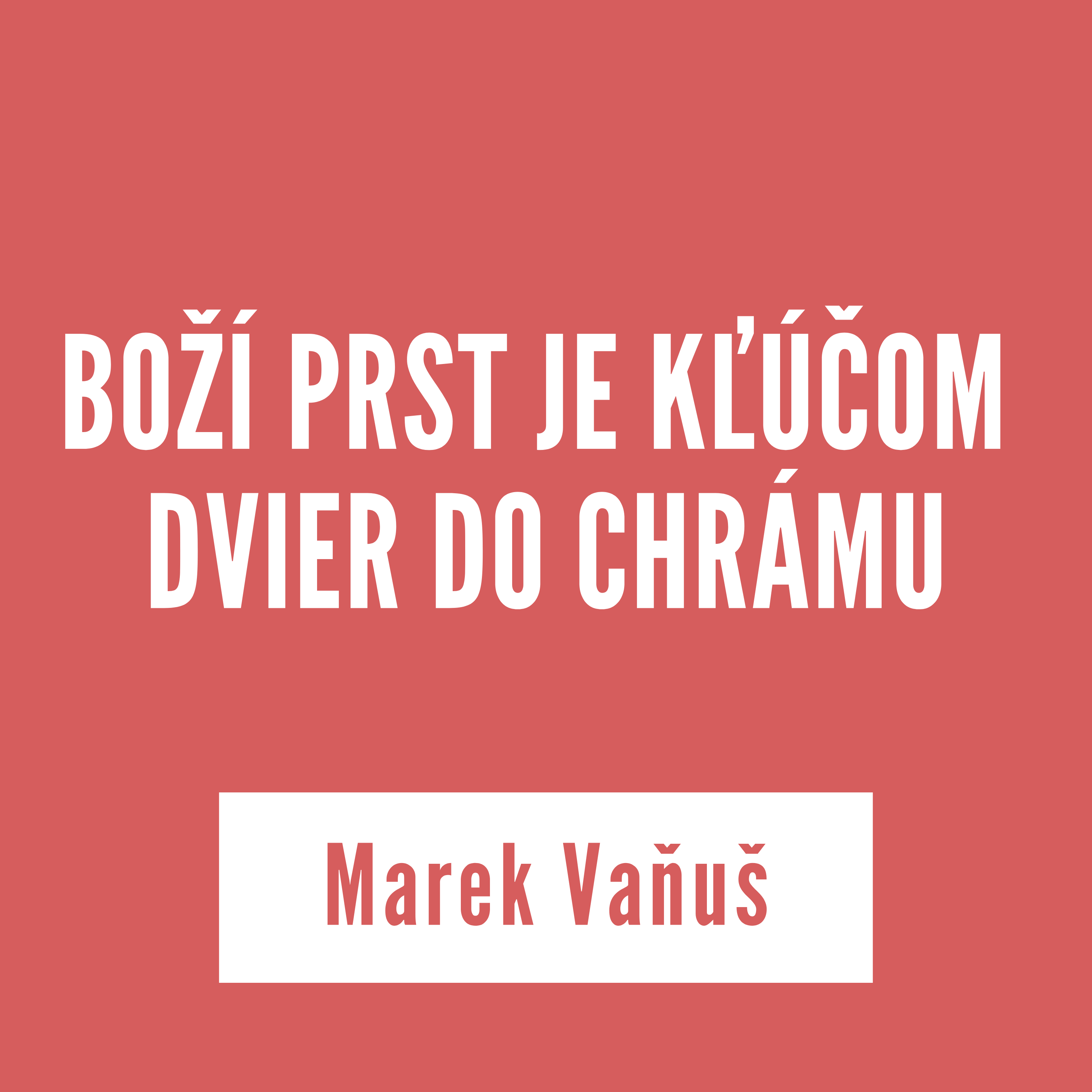 BOŽÍ PRST JE KĽÚČOM DVIER DO CHRÁMU | 12. marca 2026 episode artwork