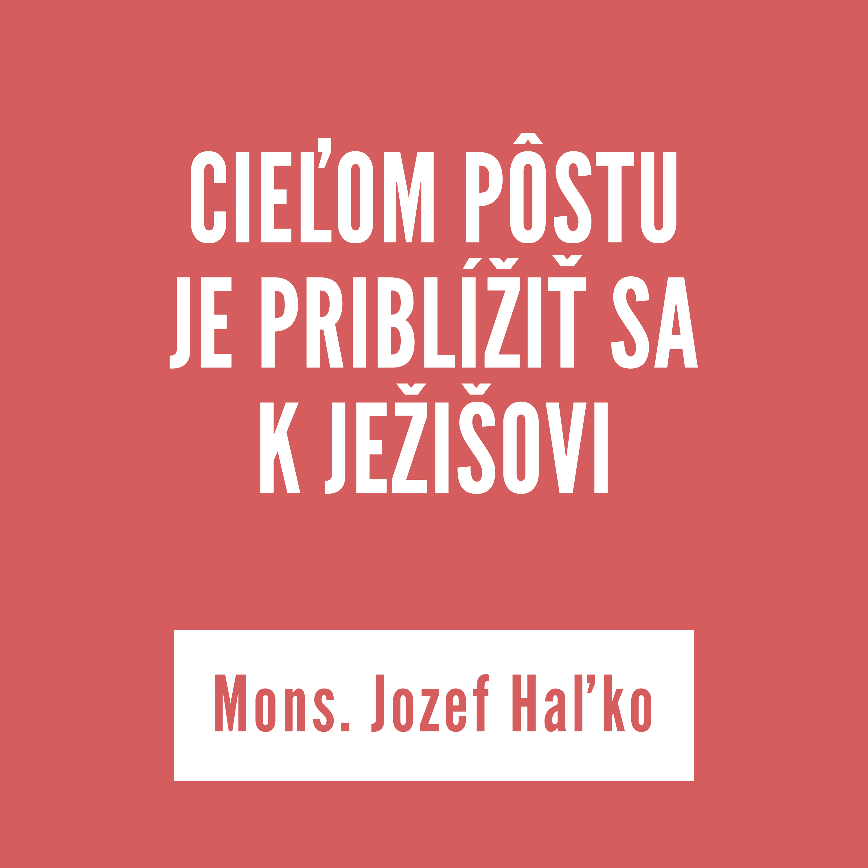 CIEĽOM PÔSTU JE PRIBLÍŽIŤ SA K JEŽIŠOVI | 5. septembra 2025 episode artwork
