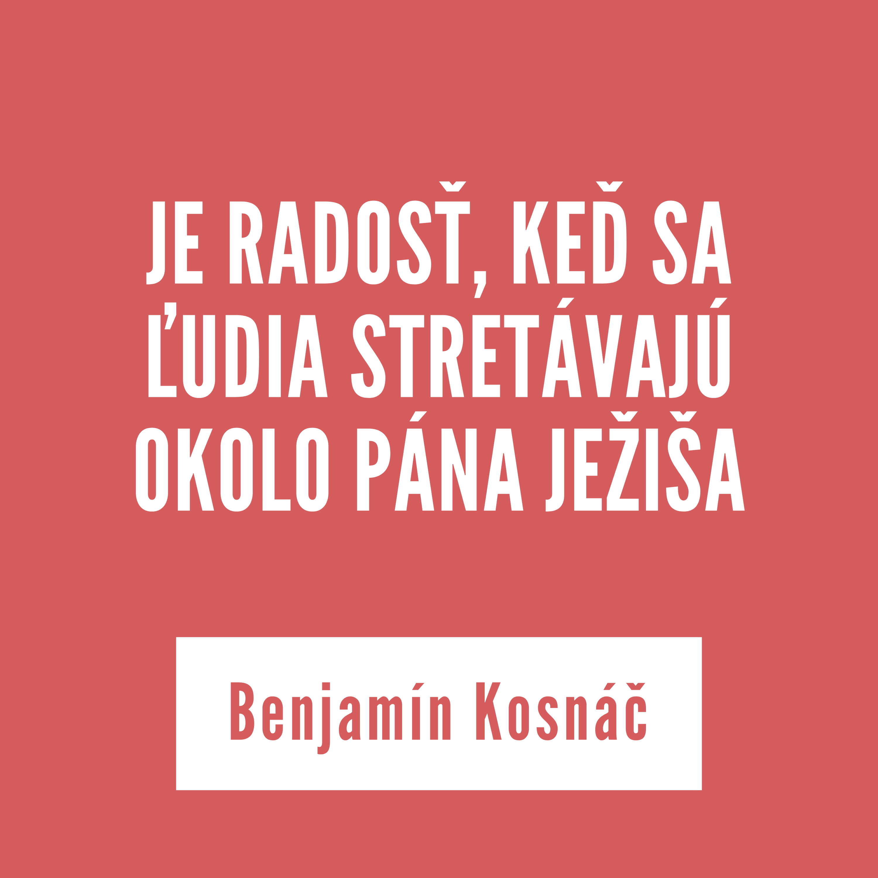 JE RADOSŤ, KEĎ SA ĽUDIA STRETÁVAJÚ OKOLO PÁNA JEŽIŠA | 07. júla 2026 episode artwork
