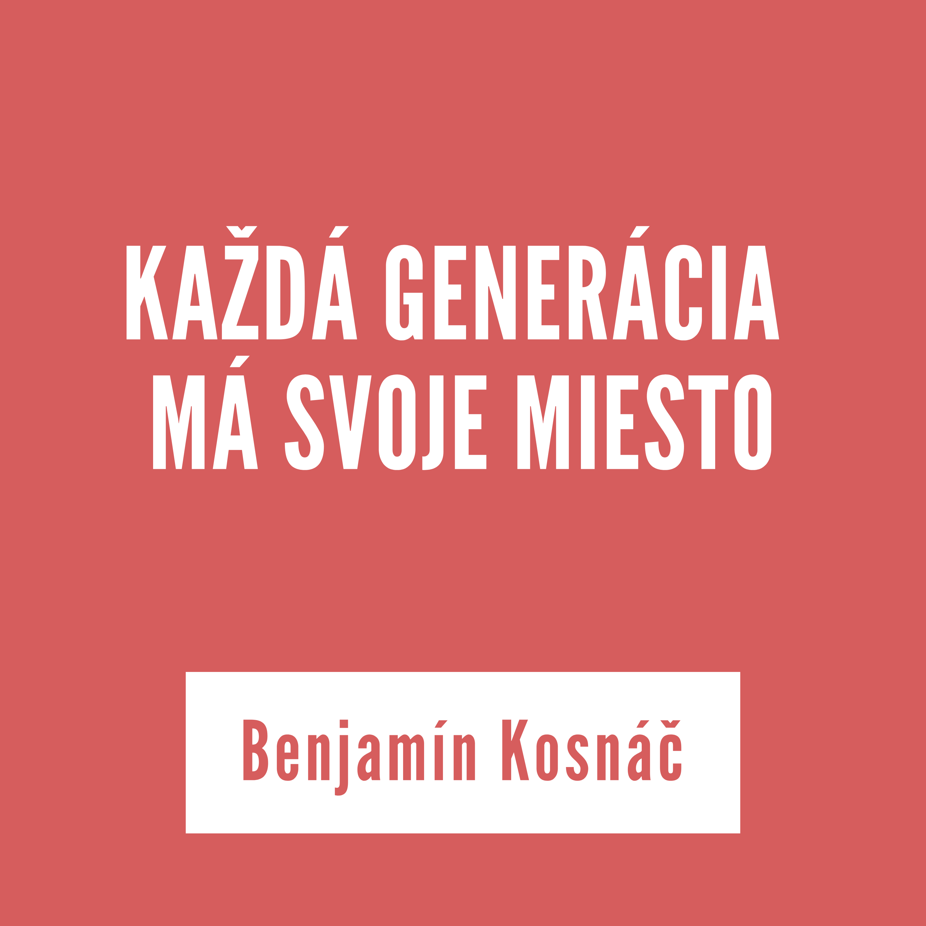 KAŽDÁ GENERÁCIA MÁ SVOJE MIESTO | 30. decembra 2025 episode artwork