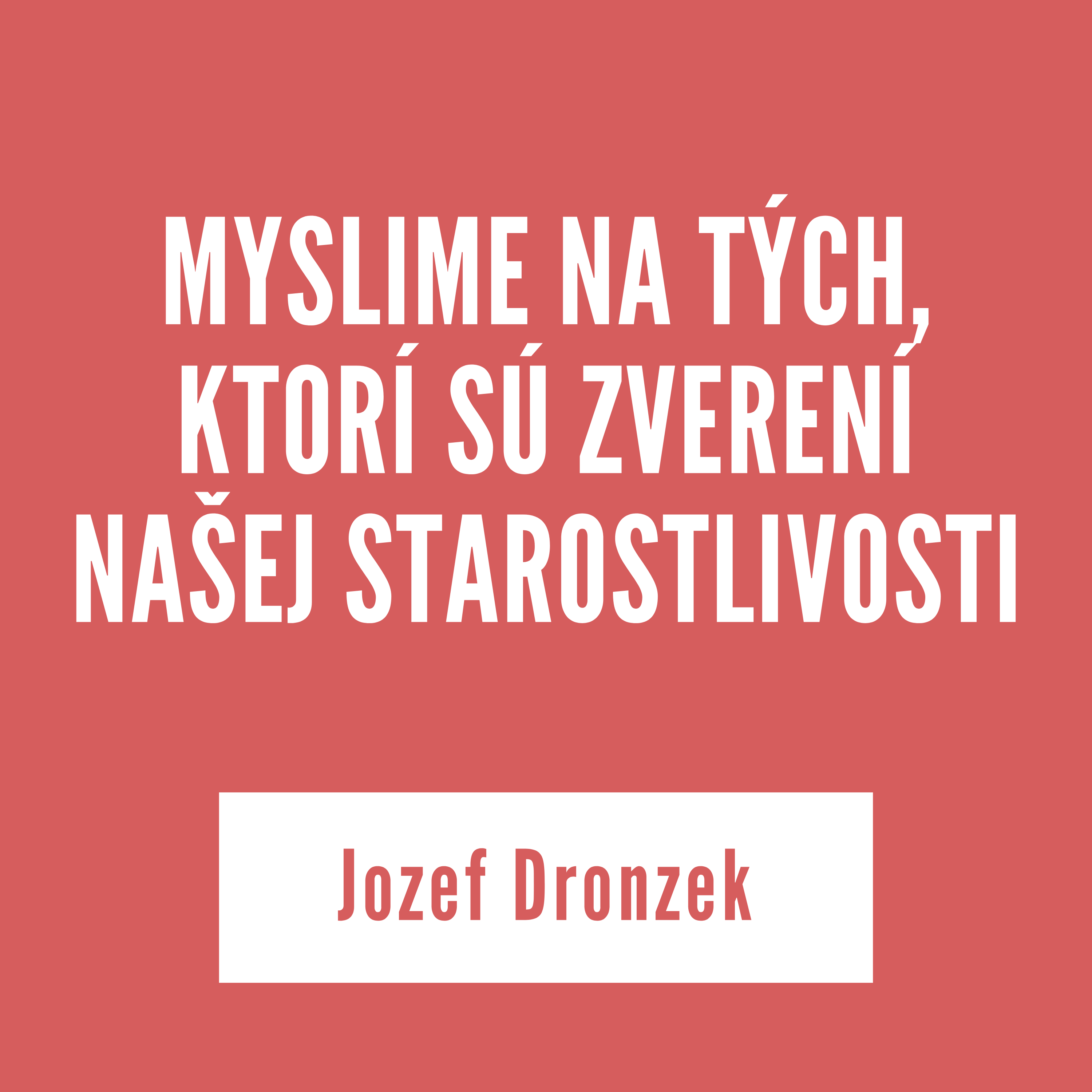 MYSLIME NA TÝCH, KTORÍ SÚ ZVERENÍ NAŠEJ STAROSTLIVOSTI | 17. decembra 2025 episode artwork