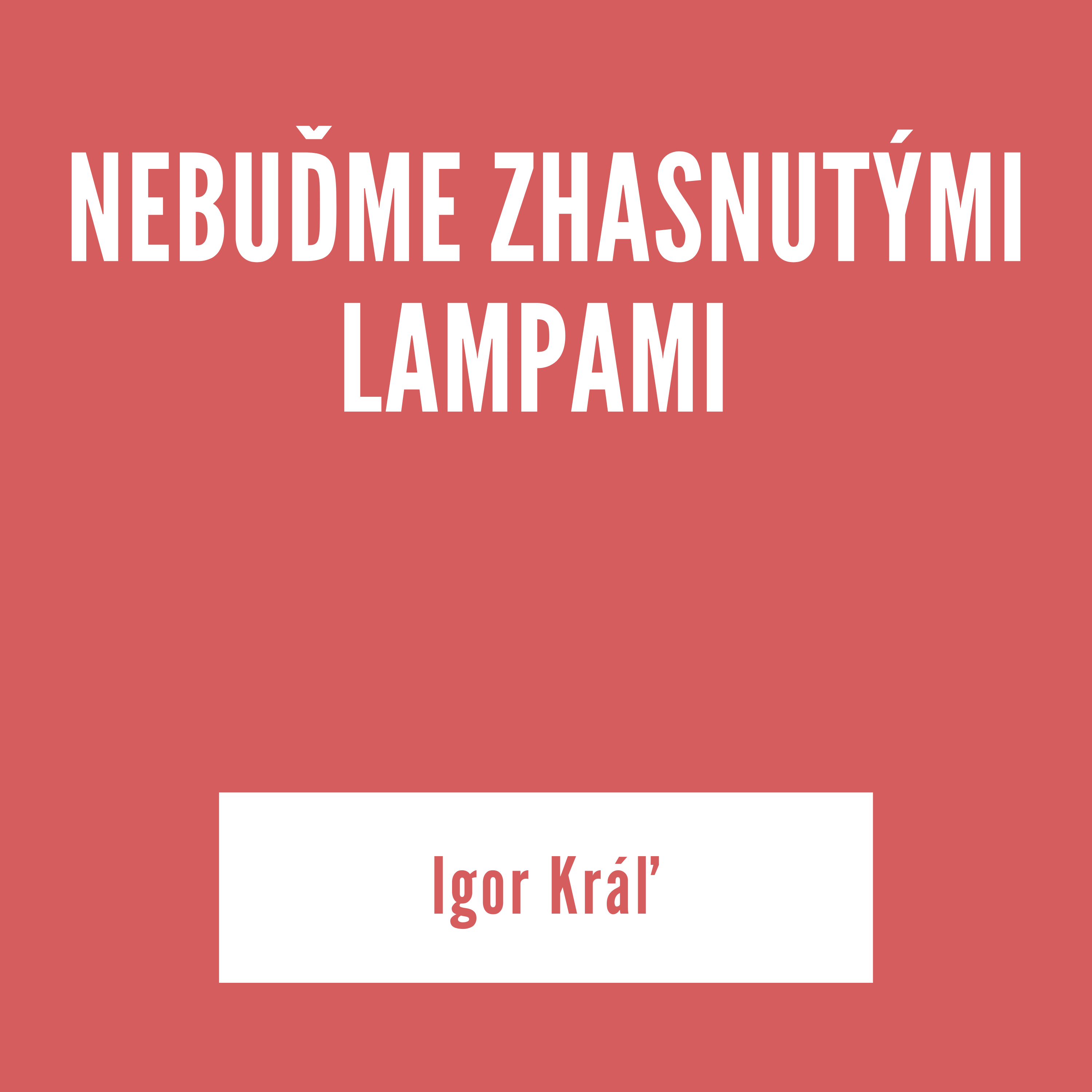 NEBUĎME ZHASNUTÝMI LAMPAMI | Igor Král episode artwork