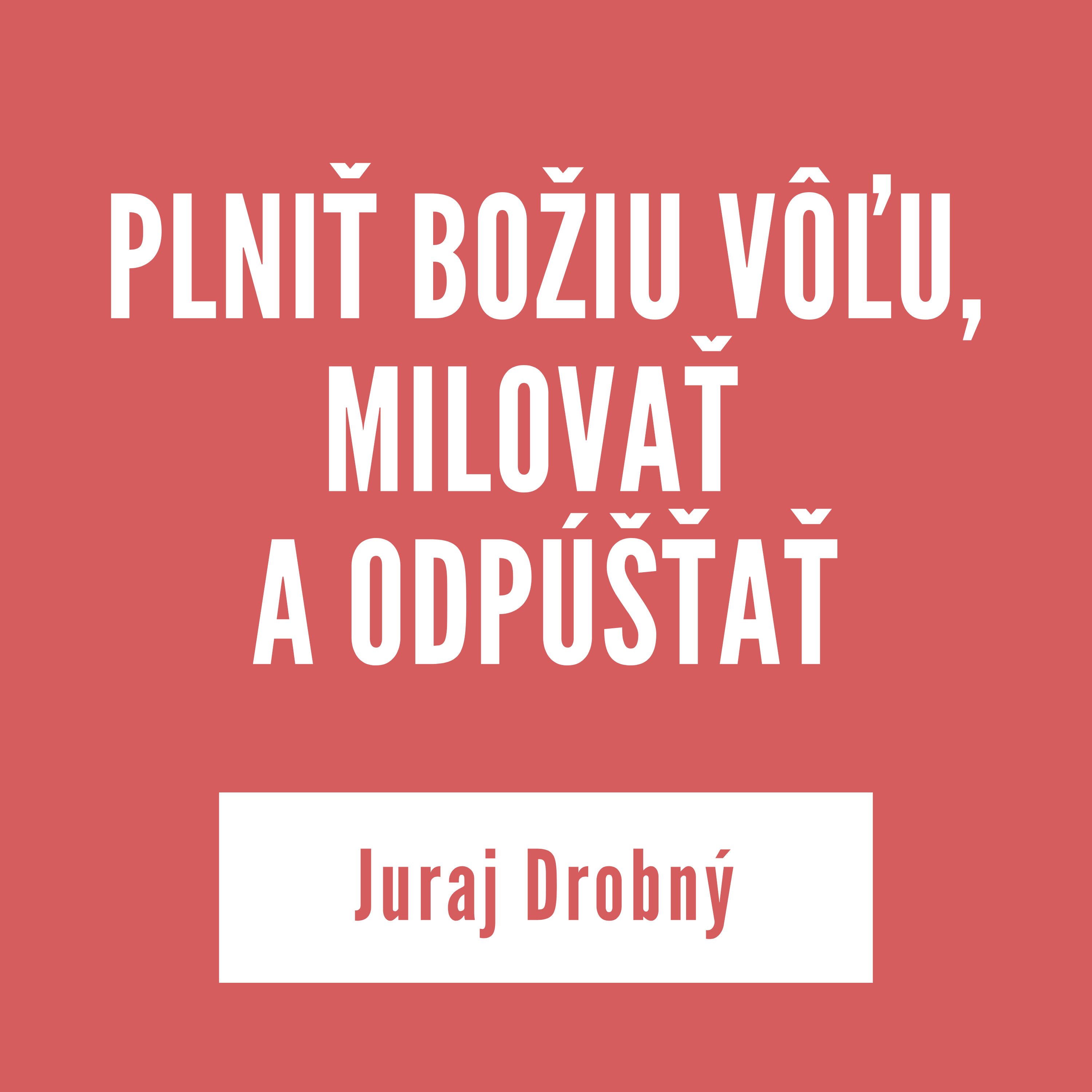 PLNIŤ BOŽIU VÔĽU, MILOVAŤ A ODPÚŠŤAŤ | 27. januára 2026 episode artwork