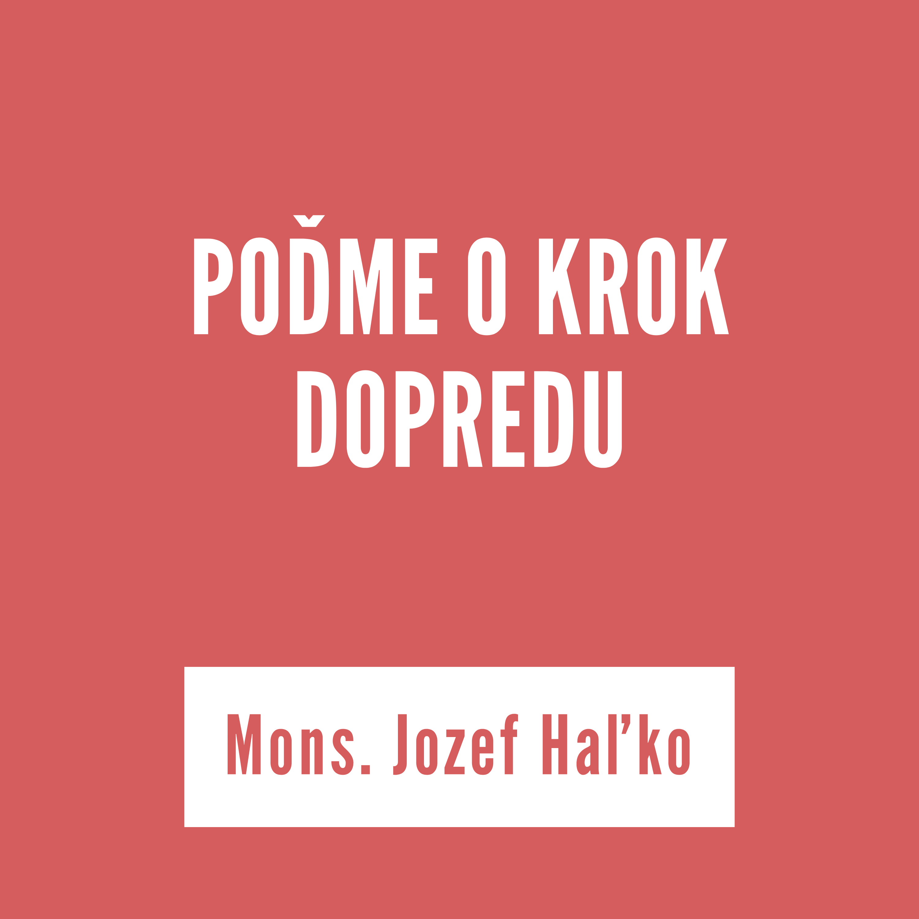 POĎME O KROK DOPREDU | Mons. Jozef Haľko episode artwork