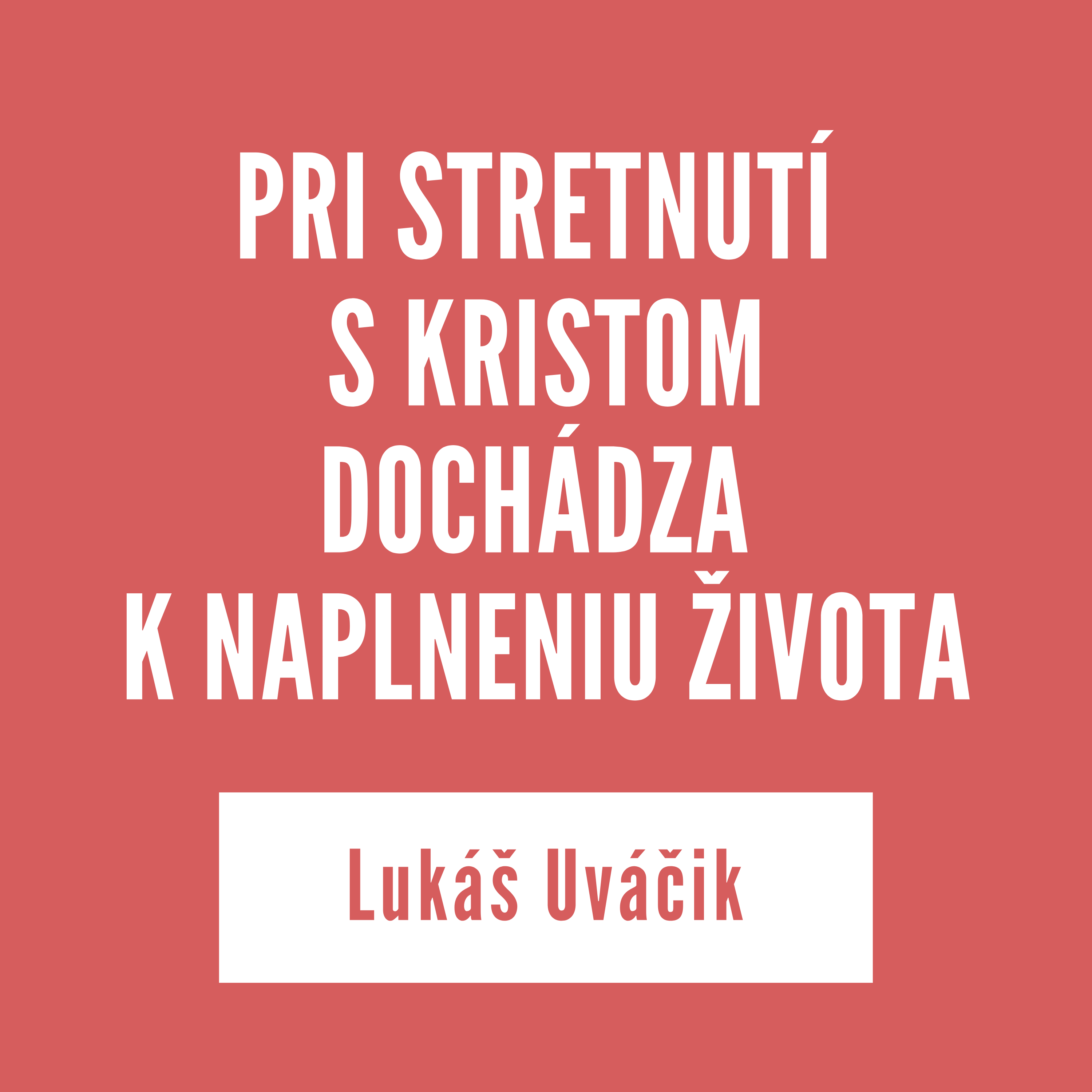 PRI STRETNUTÍ S KRISTOM DOCHÁDZA K NAPLNENIU ŽIVOTA | 02. februára 2026 episode artwork