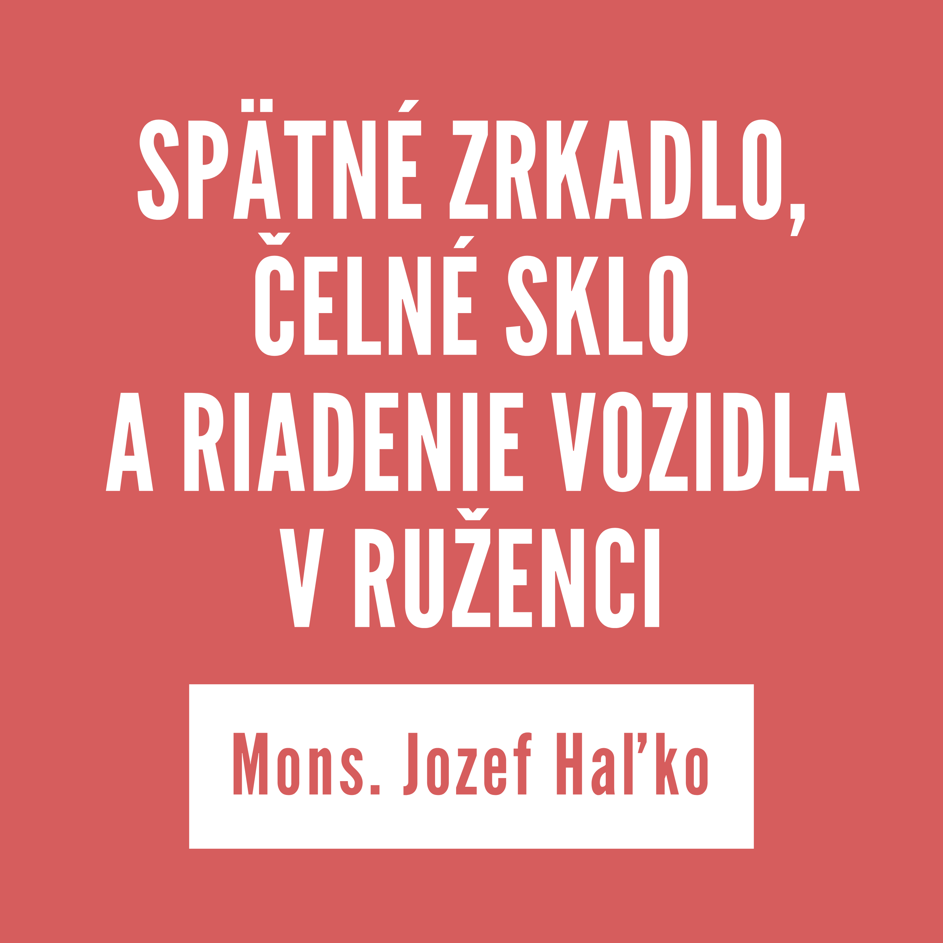 SPÄTNÉ ZRKADLO, ČELNÉ SKLO A RIADENIE VOZIDLA V RUŽENCI | 15. augusta 2025 episode artwork
