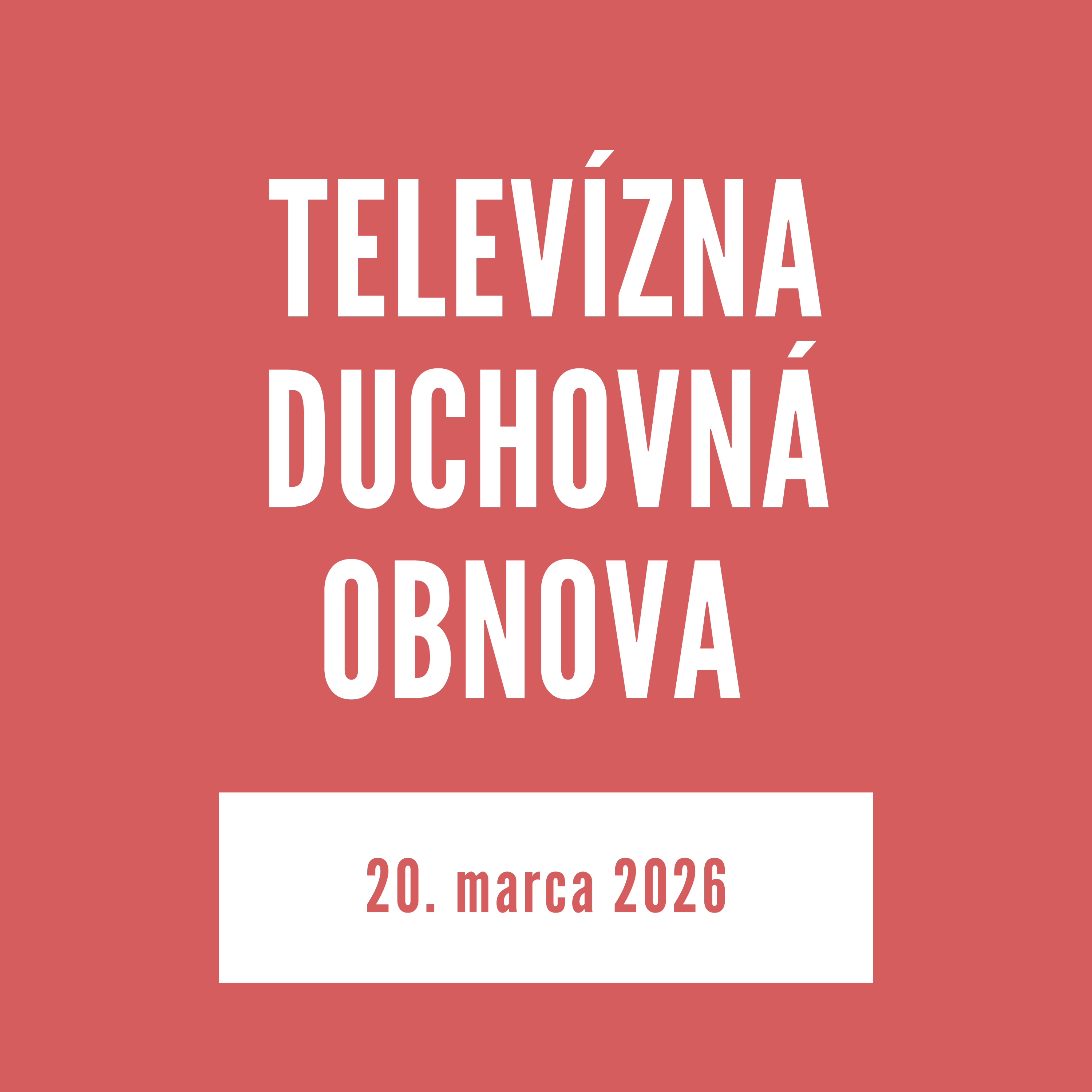 TELEVÍZNA DUCHOVNÁ OBNOVA | dp. Ján Macej, OFMCap. episode artwork