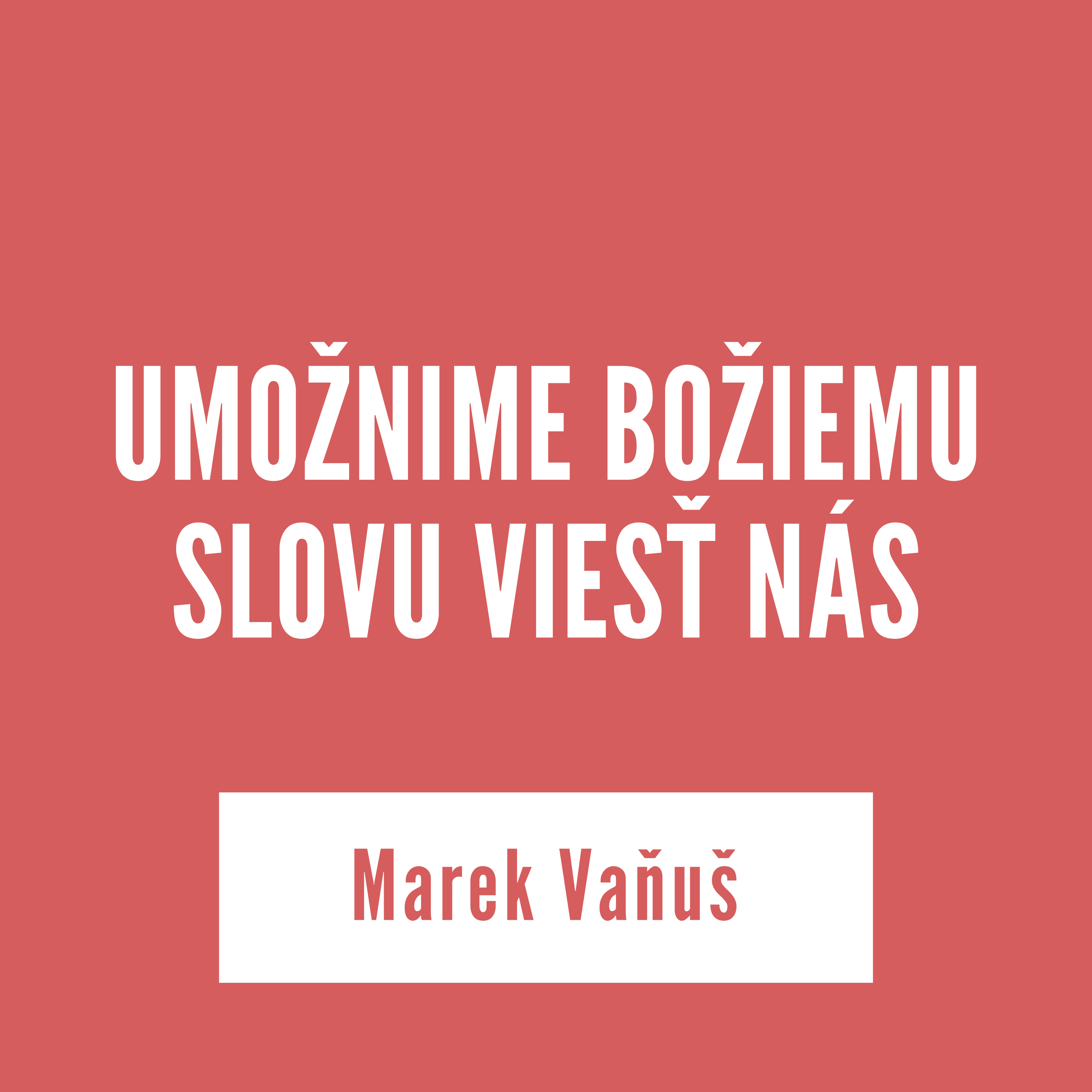 UMOŽNIME BOŽIEMU SLOVU VIESŤ NÁS | 21. júla 2025 episode artwork
