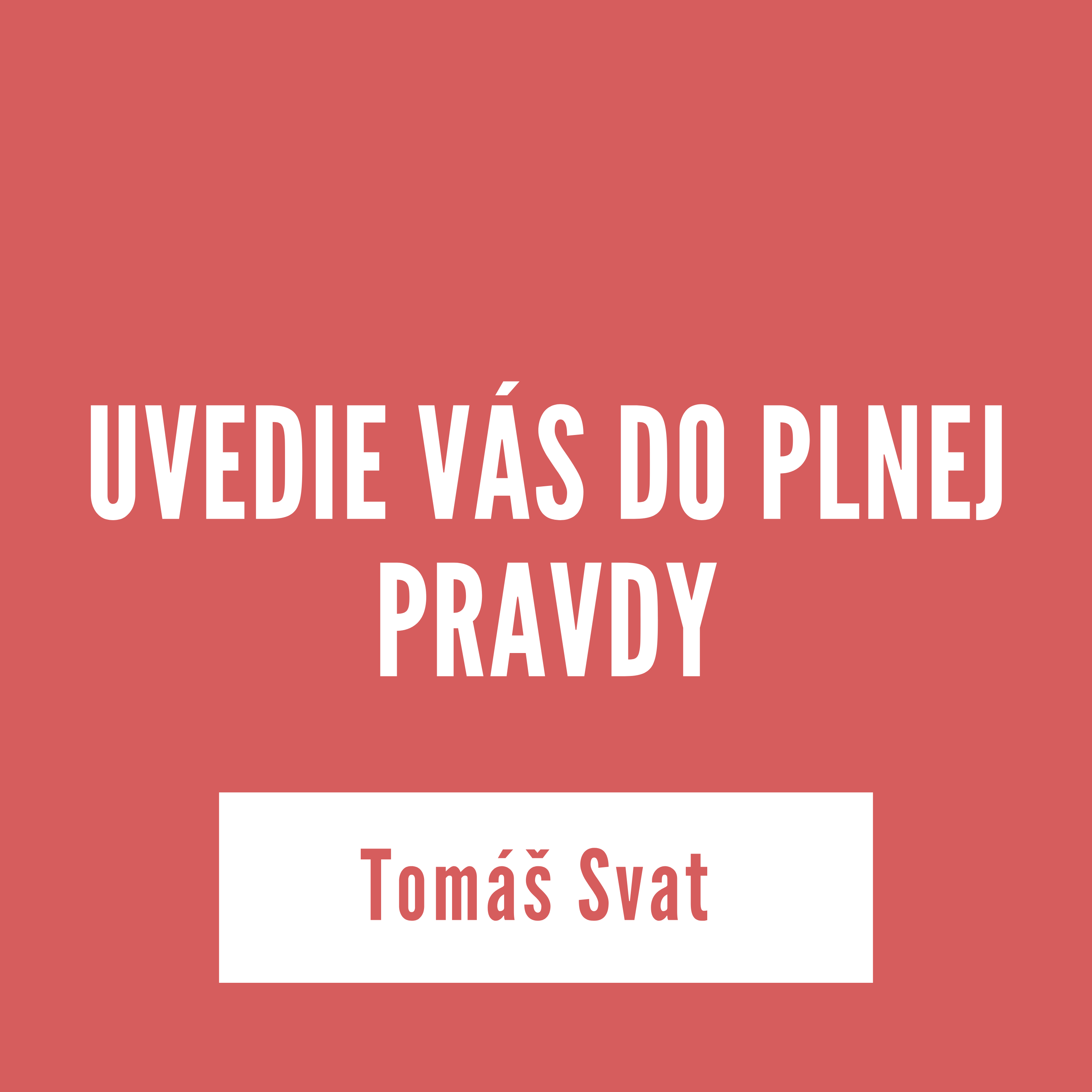 UVEDIE VÁS DO PLNEJ PRAVDY | 28. mája 2025 episode artwork