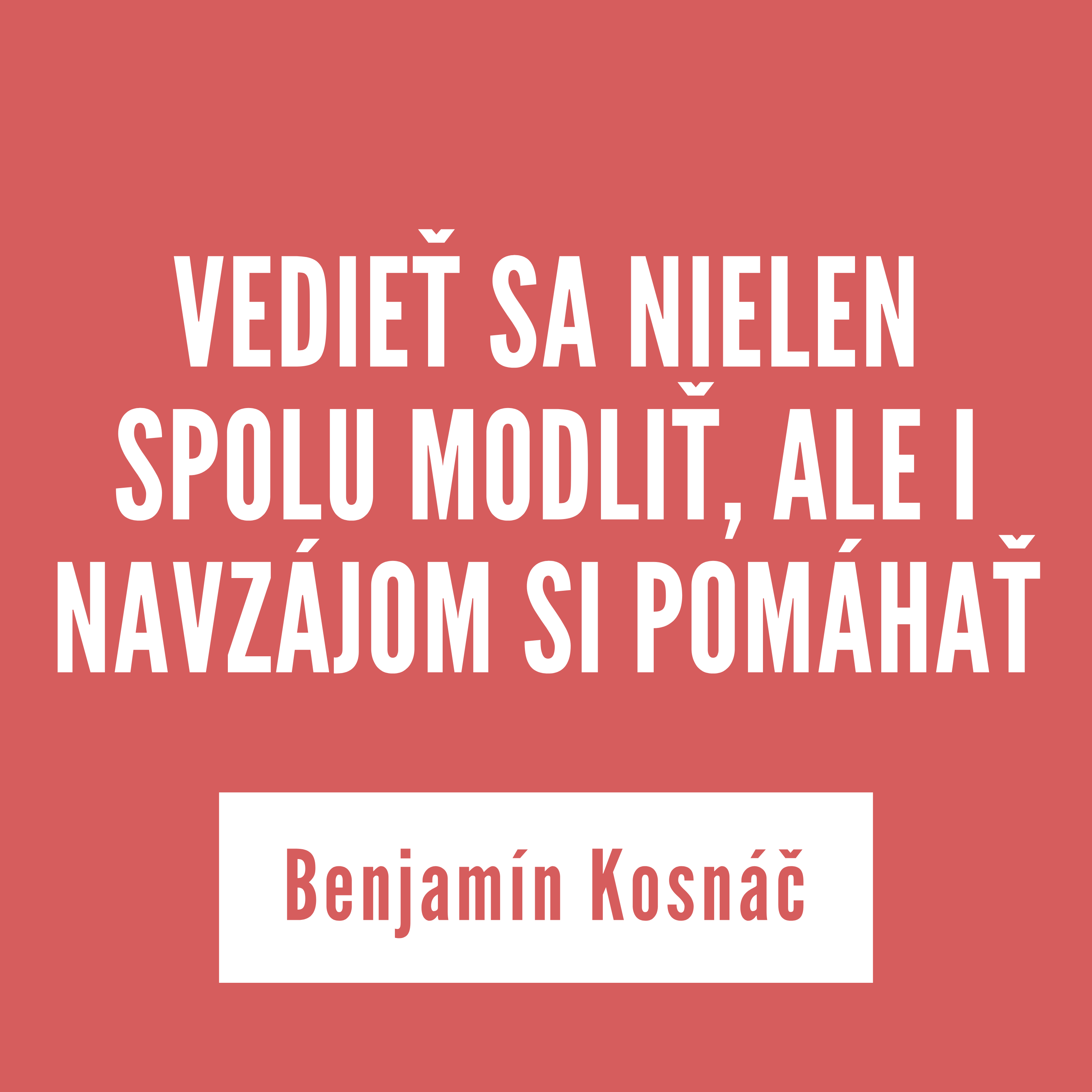 VEDIEŤ SA NIELEN SPOLU MODLIŤ, ALE I NAVZÁJOM SI POMÁHAŤ | 02. júla 2025 episode artwork