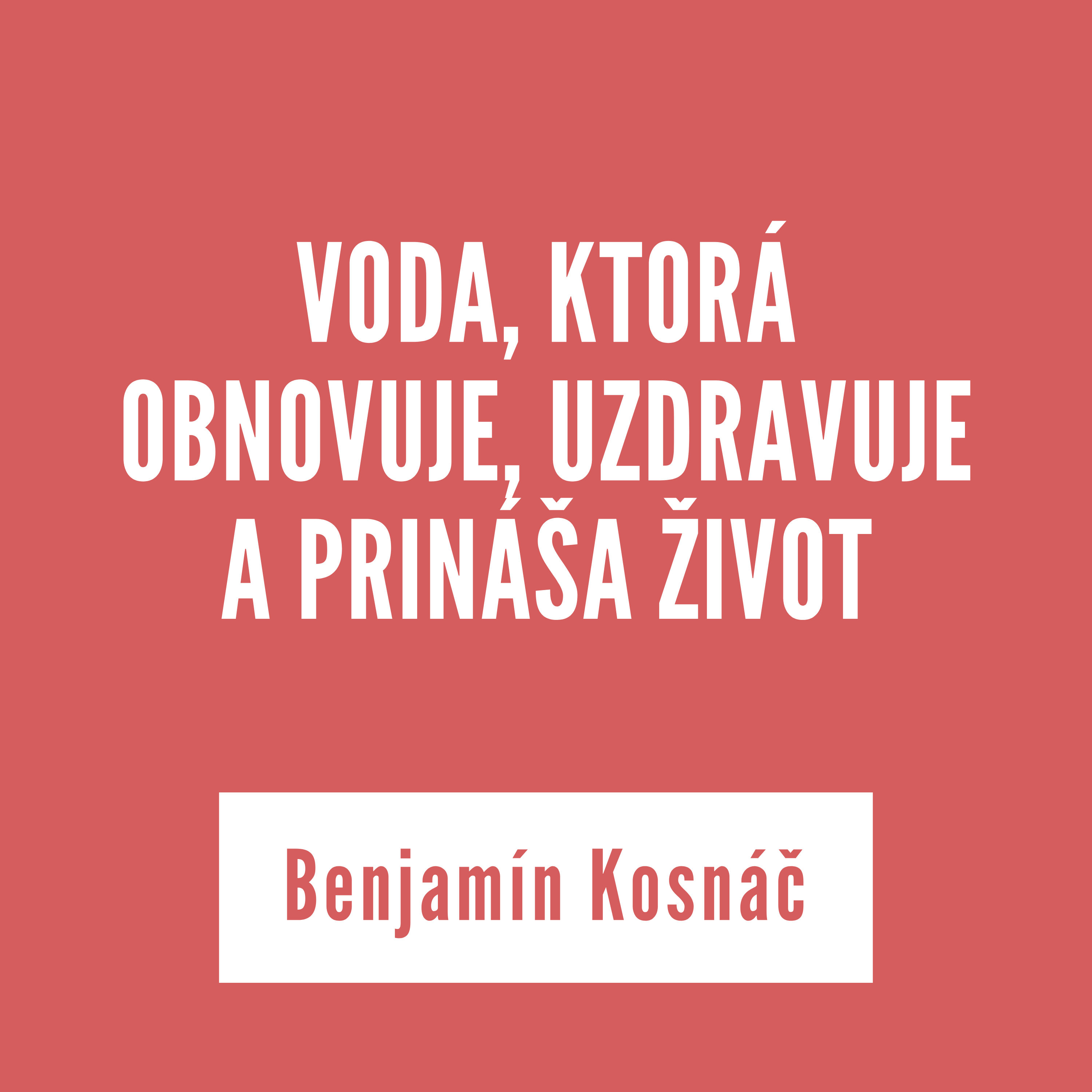 VODA, KTORÁ OBNOVUJE, UZDRAVUJE A PRINÁŠA ŽIVOT | 17. marca 2026 episode artwork