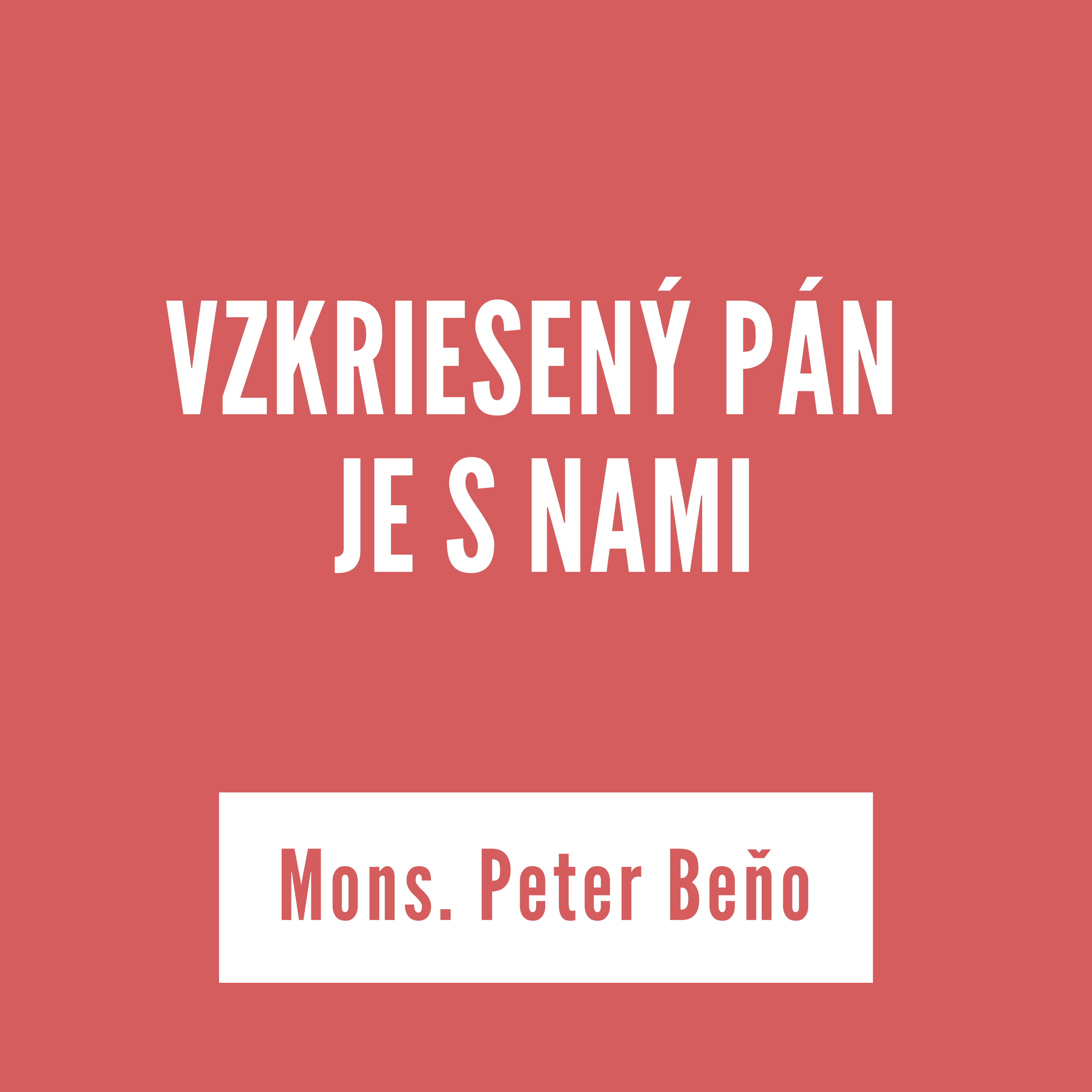 VZKRIESENÝ PÁN JE S NAMI | 22. mája 2026 episode artwork
