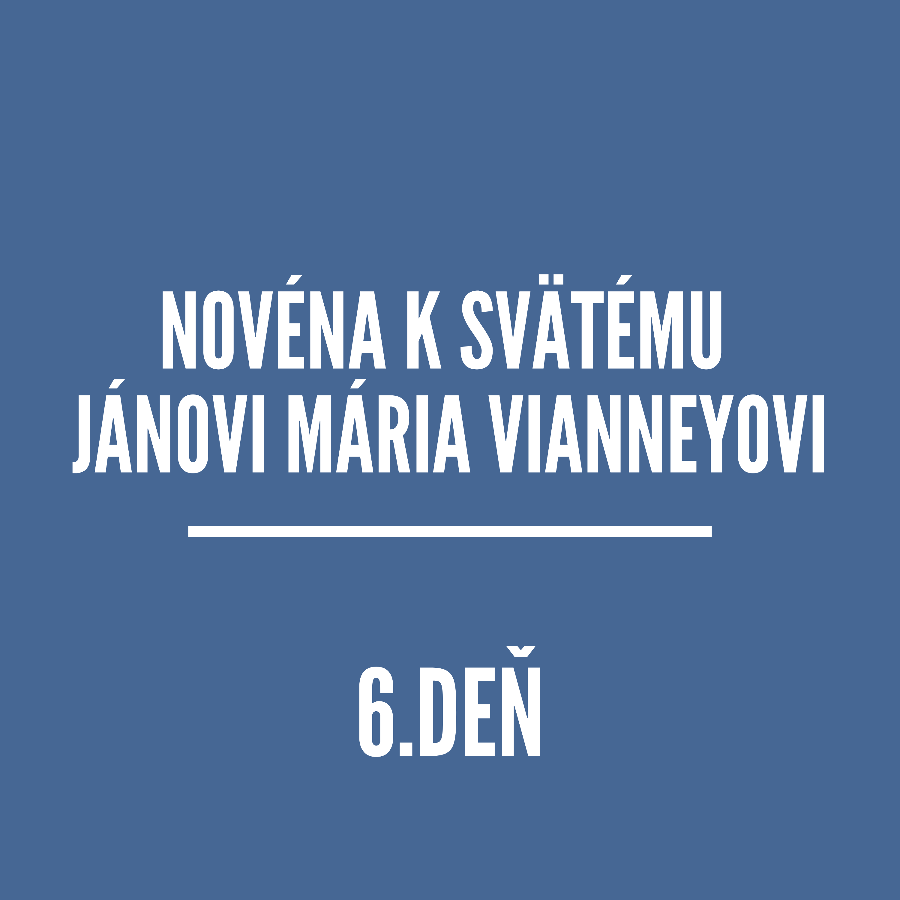 NOVÉNY | NOVÉNA K SVÄTÉMU JÁNOVI MÁRIA VIANNEYOVI 6