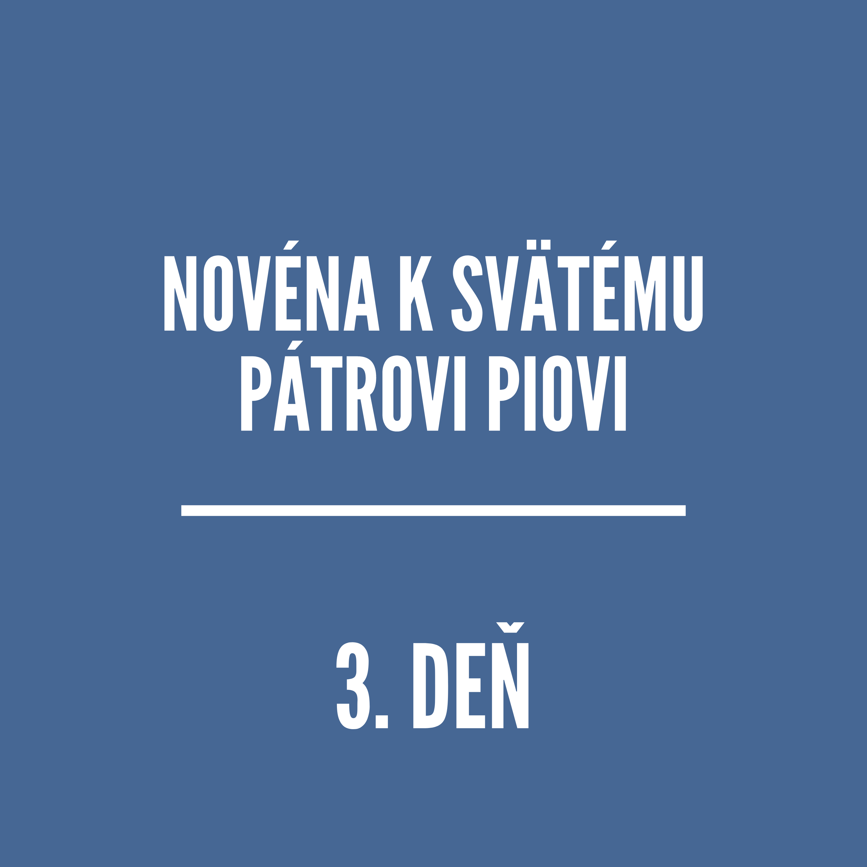 NOVÉNY | Novéna k svätému Pátrovi Piovi 3