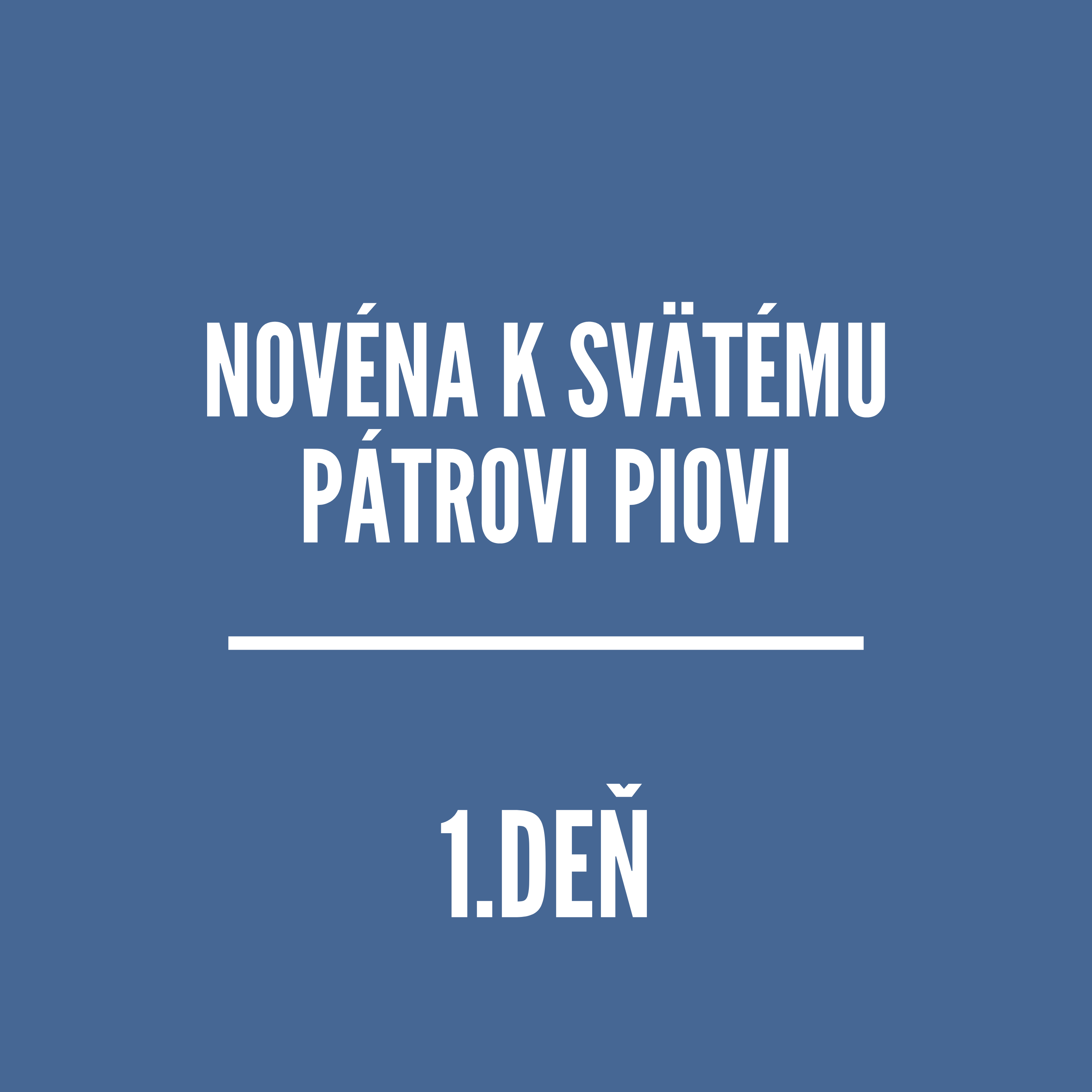 NOVÉNY | Novéna k svätému Pátrovi Piovi