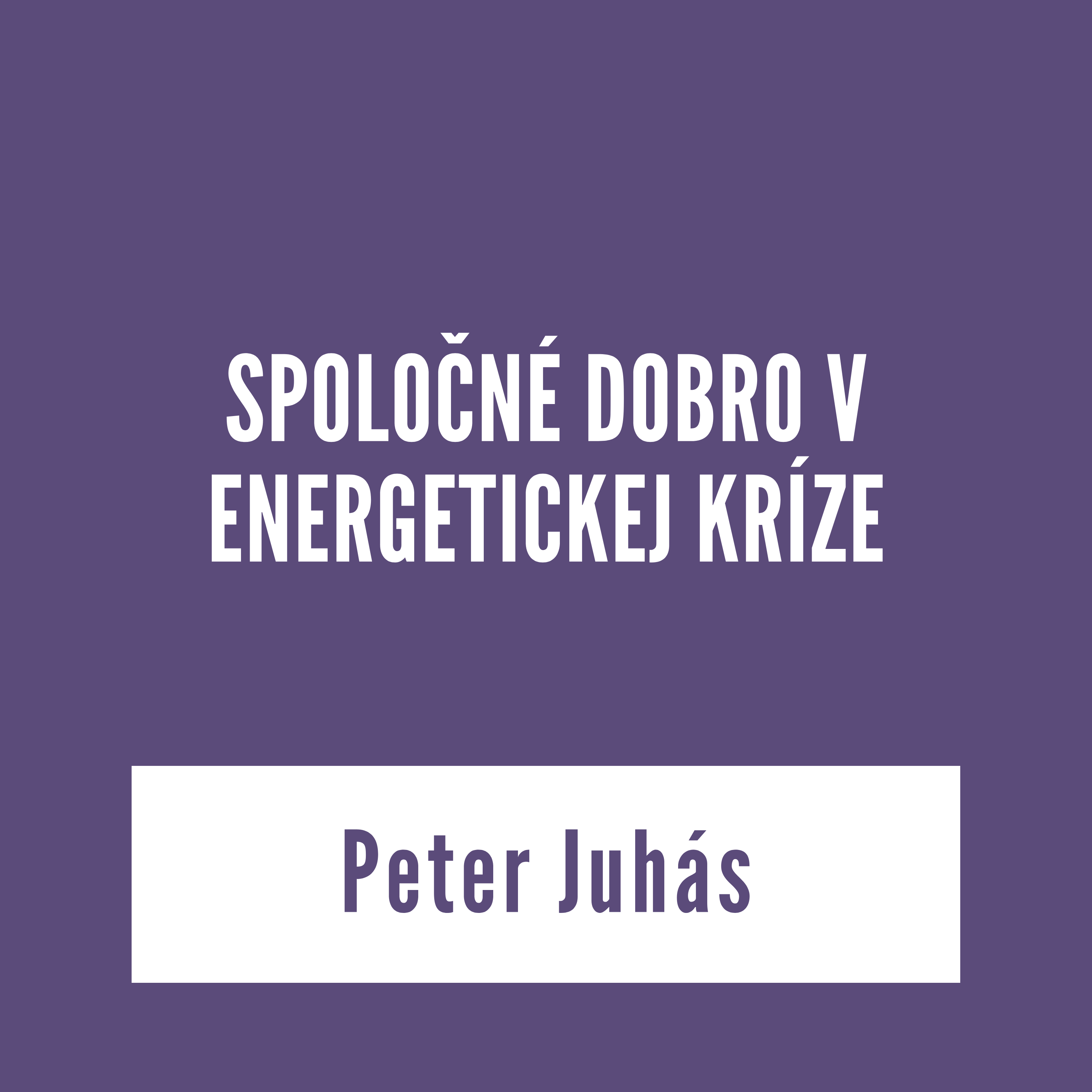 SPOLOČNÉ DOBRO V ENERGETICKEJ KRÍZE | vKontexte