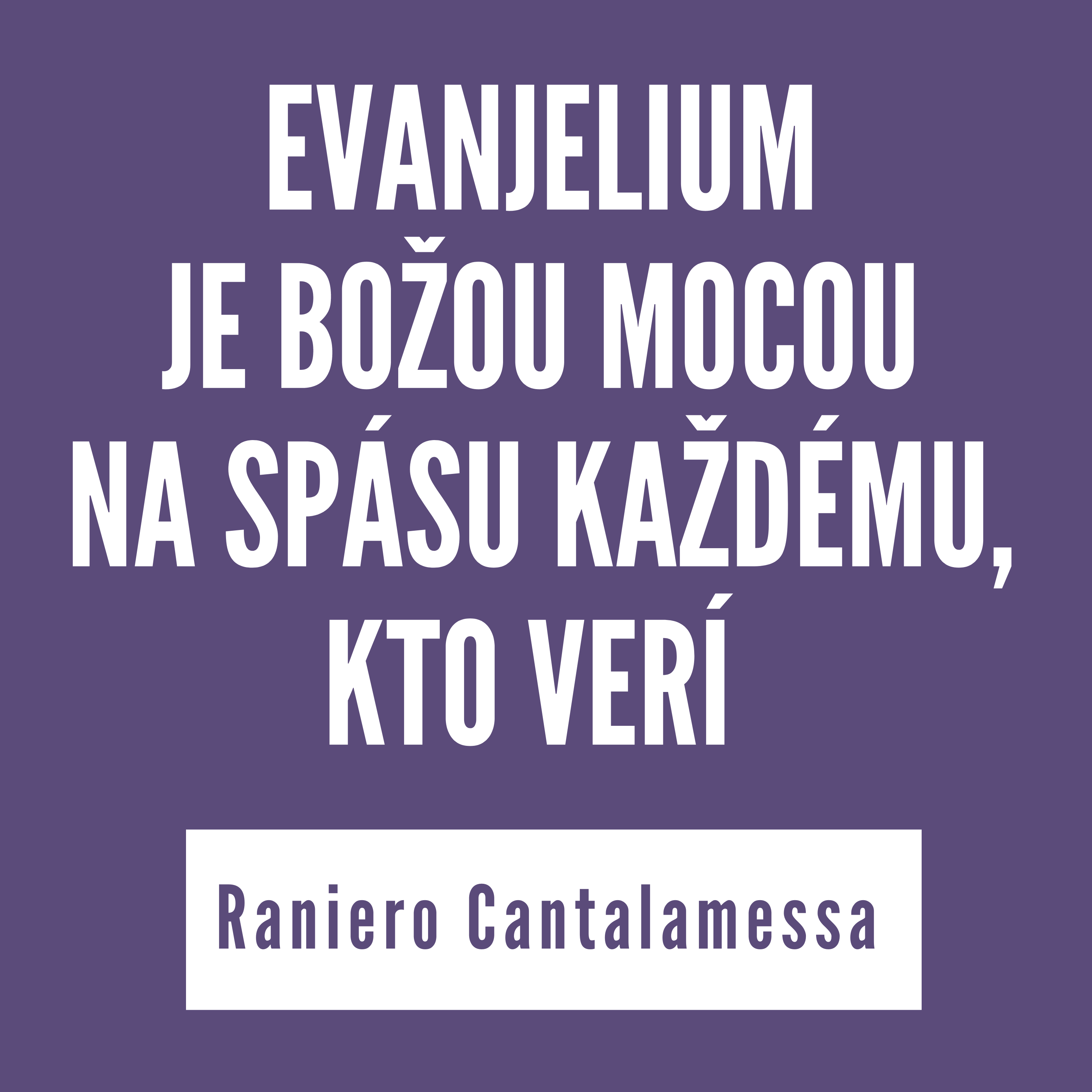 Ustavičná obnova | Pôstne zamyslenia R. Cantalamessu