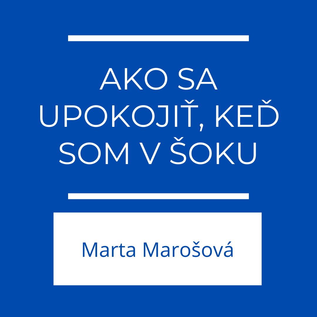 AKO SA UPOKOJIŤ, KEĎ SOM V ŠOKU  | Jeden na jedného episode artwork