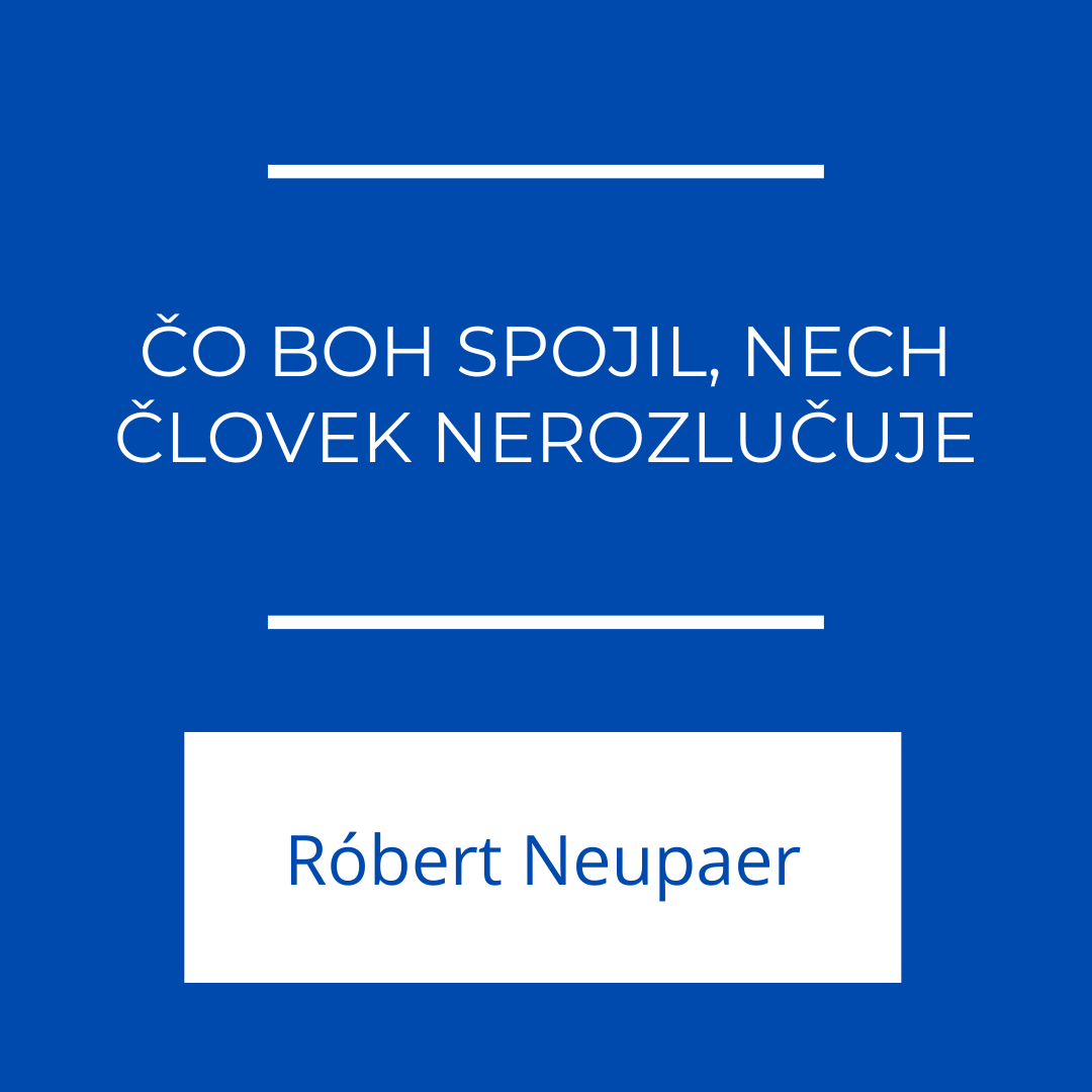 Čo Boh spojil, nech človek nerozlučuje | EFFETA episode artwork