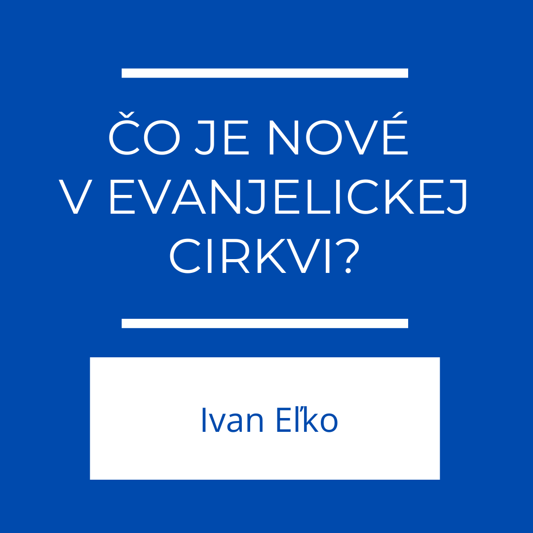 ČO JE NOVÉ  V EVANJELICKEJ CIRKVI? | Jeden na jedného episode artwork