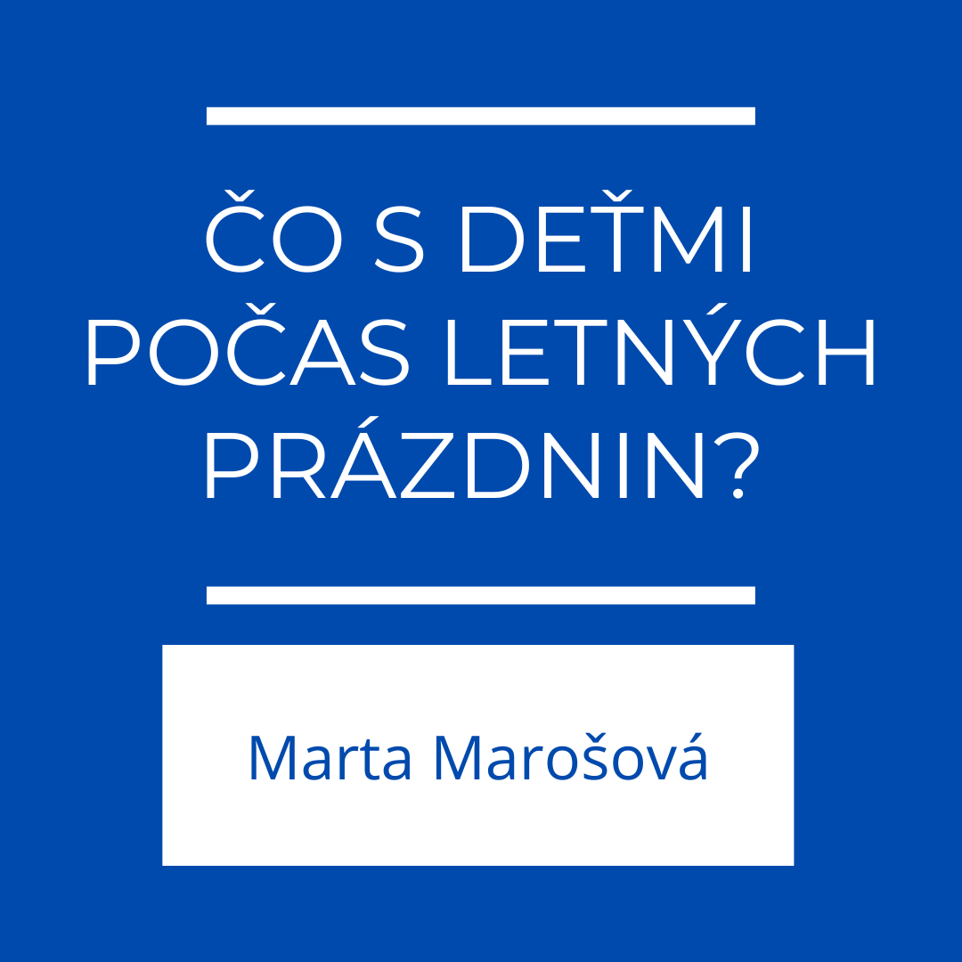 ČO S DEŤMI POČAS LETNÝCH PRÁZDNIN? | Jeden na jedného episode artwork