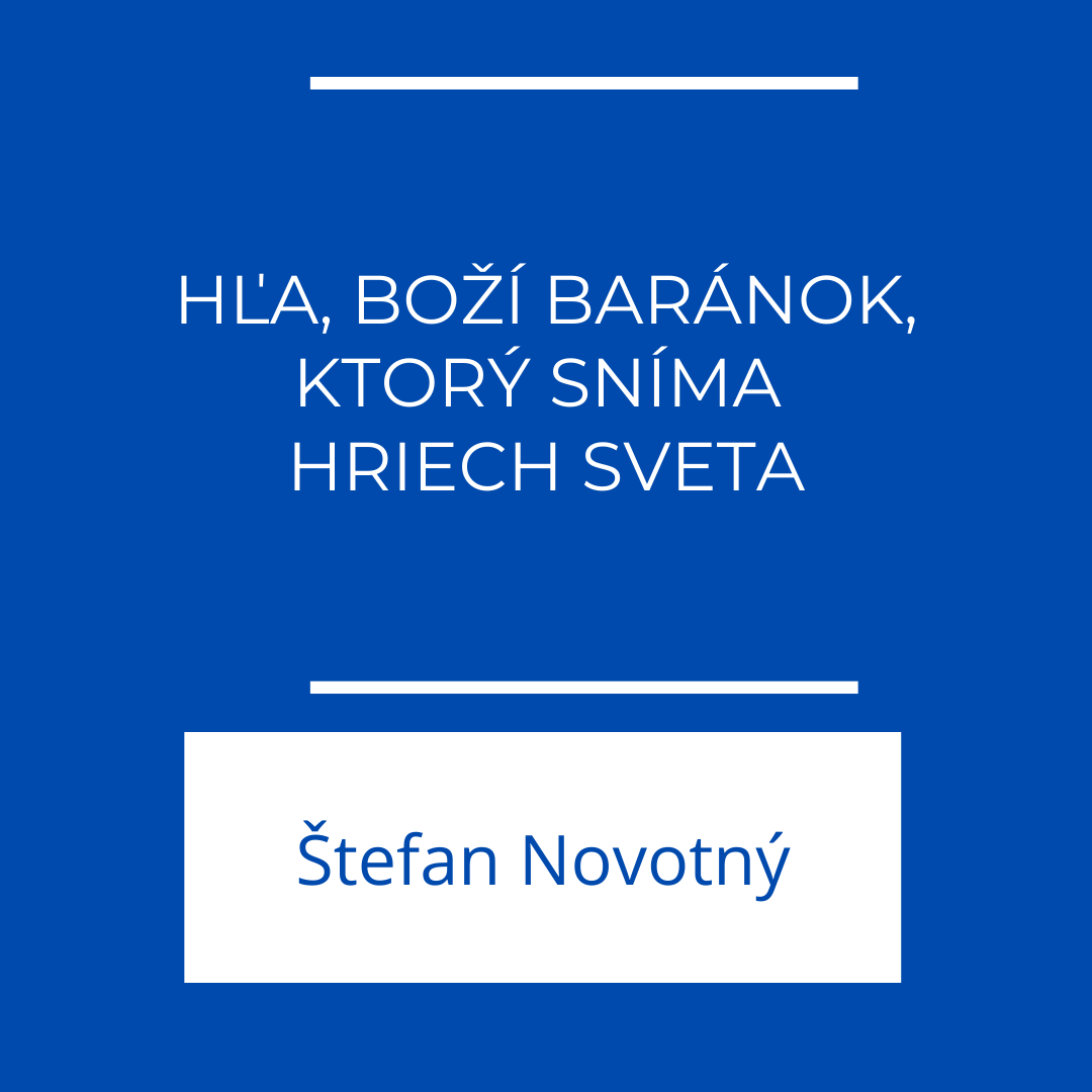 Hľa, Boží Baránok, ktorý sníma hriech sveta | EFFETA episode artwork