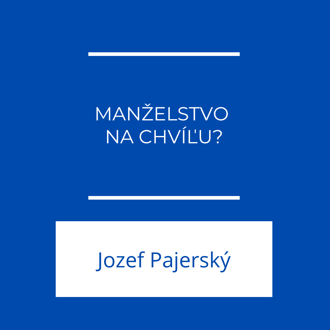 MANŽELSTVO NA CHVÍĽU? | Jeden na jedného episode artwork