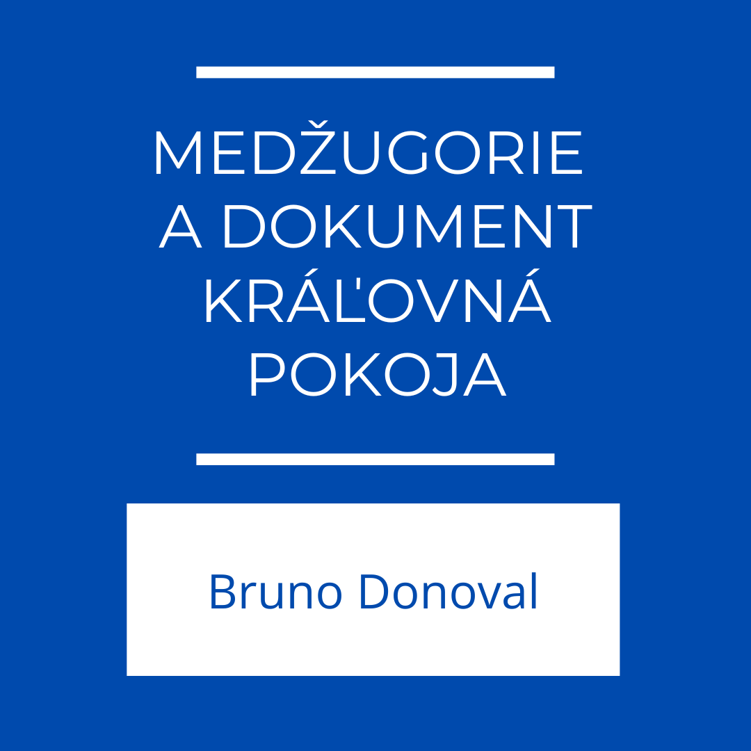MEDŽUGORIE A DOKUMENT KRÁĽOVNÁ POKOJA | Jednen na jedného episode artwork