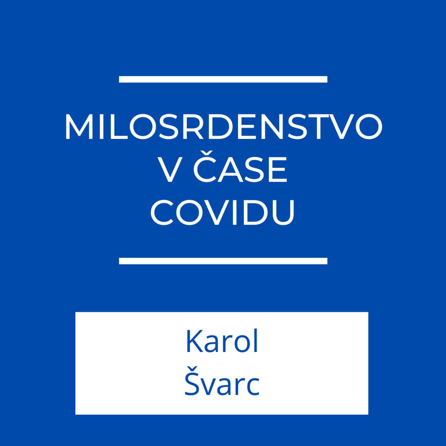 Milosrdenstvo v časoch COVIDu | Jeden na jedného episode artwork