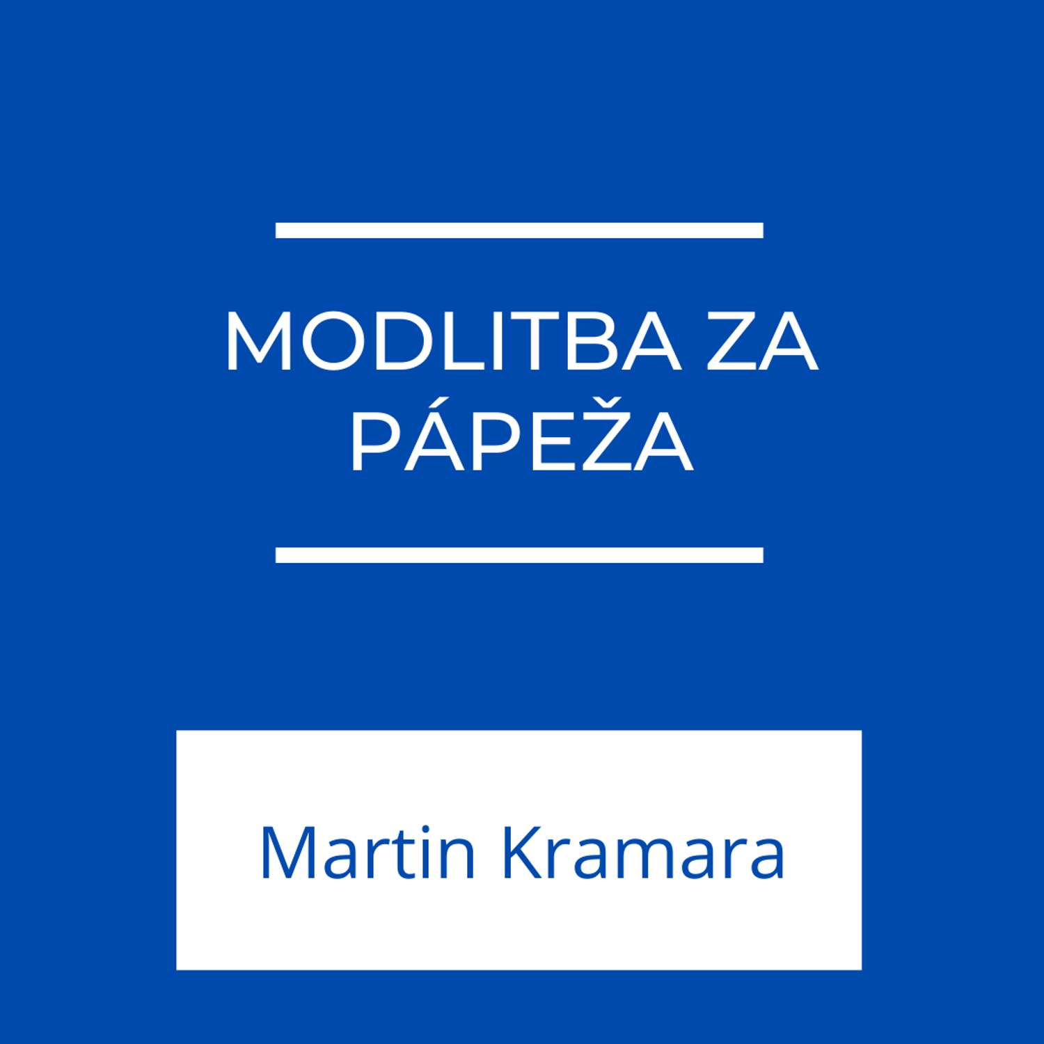 Modlitba za pápeža | Jeden na jedného episode artwork
