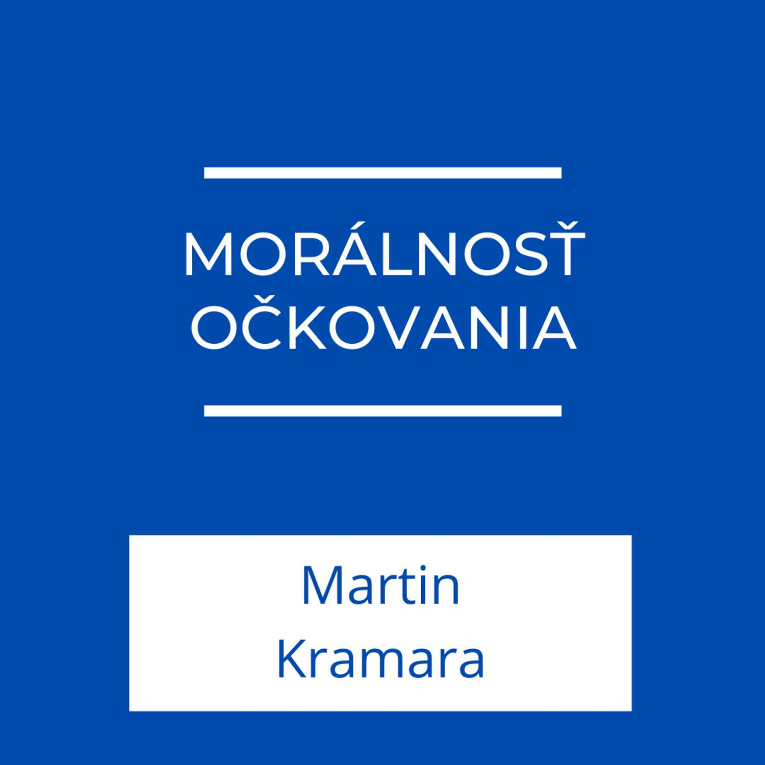 Morálnosť očkovania episode artwork