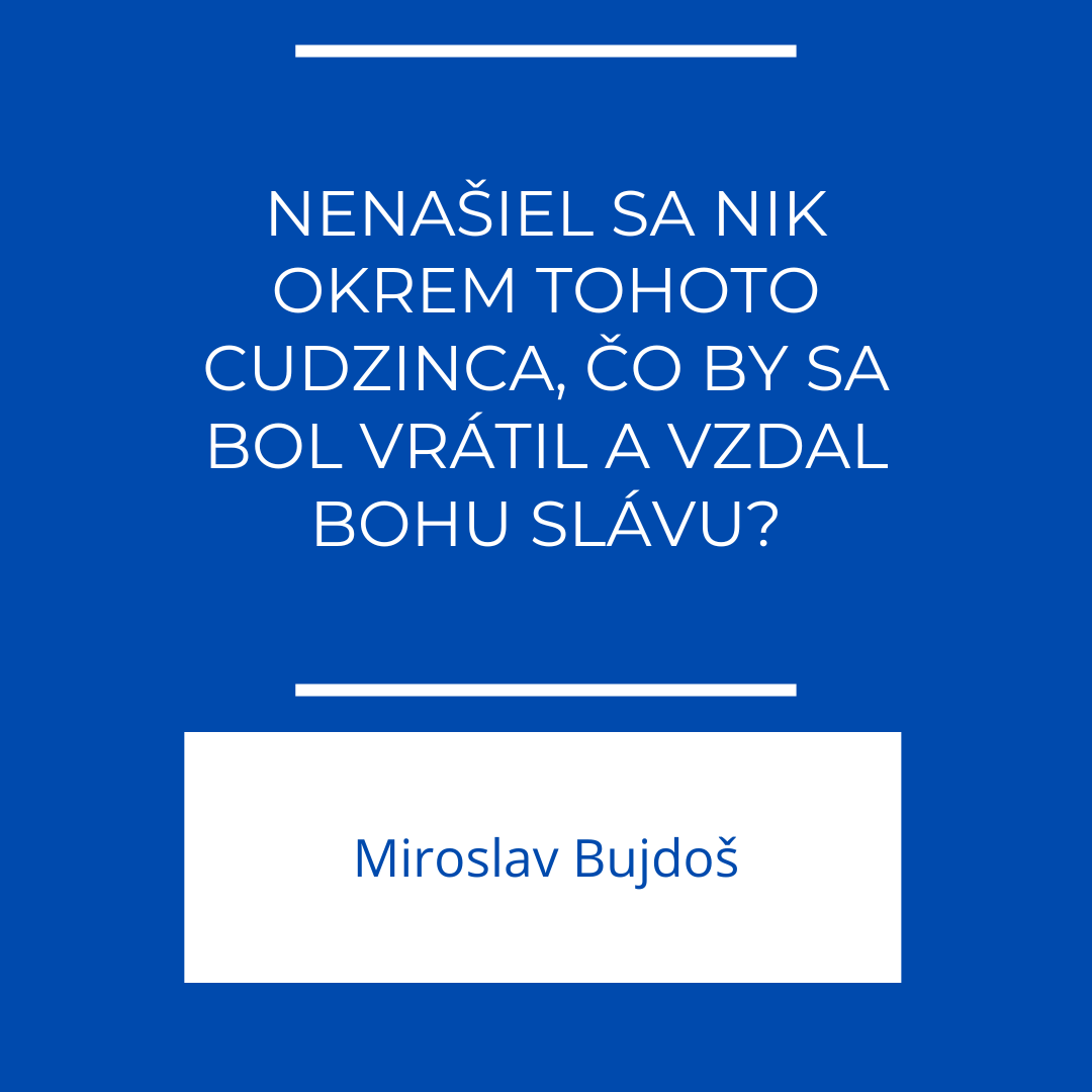 Nenašiel sa nik okrem tohoto cudzinca, čo by sa bol vrátil a vzdal Bohu slávu? | EFFETA episode artwork