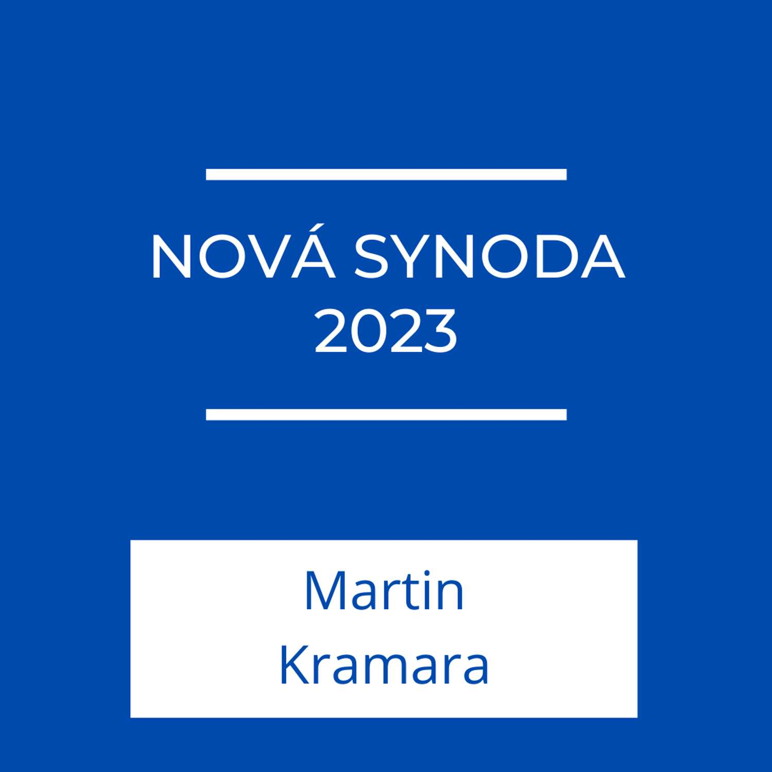 Nová Synoda 2023 | Jeden na jedného episode artwork