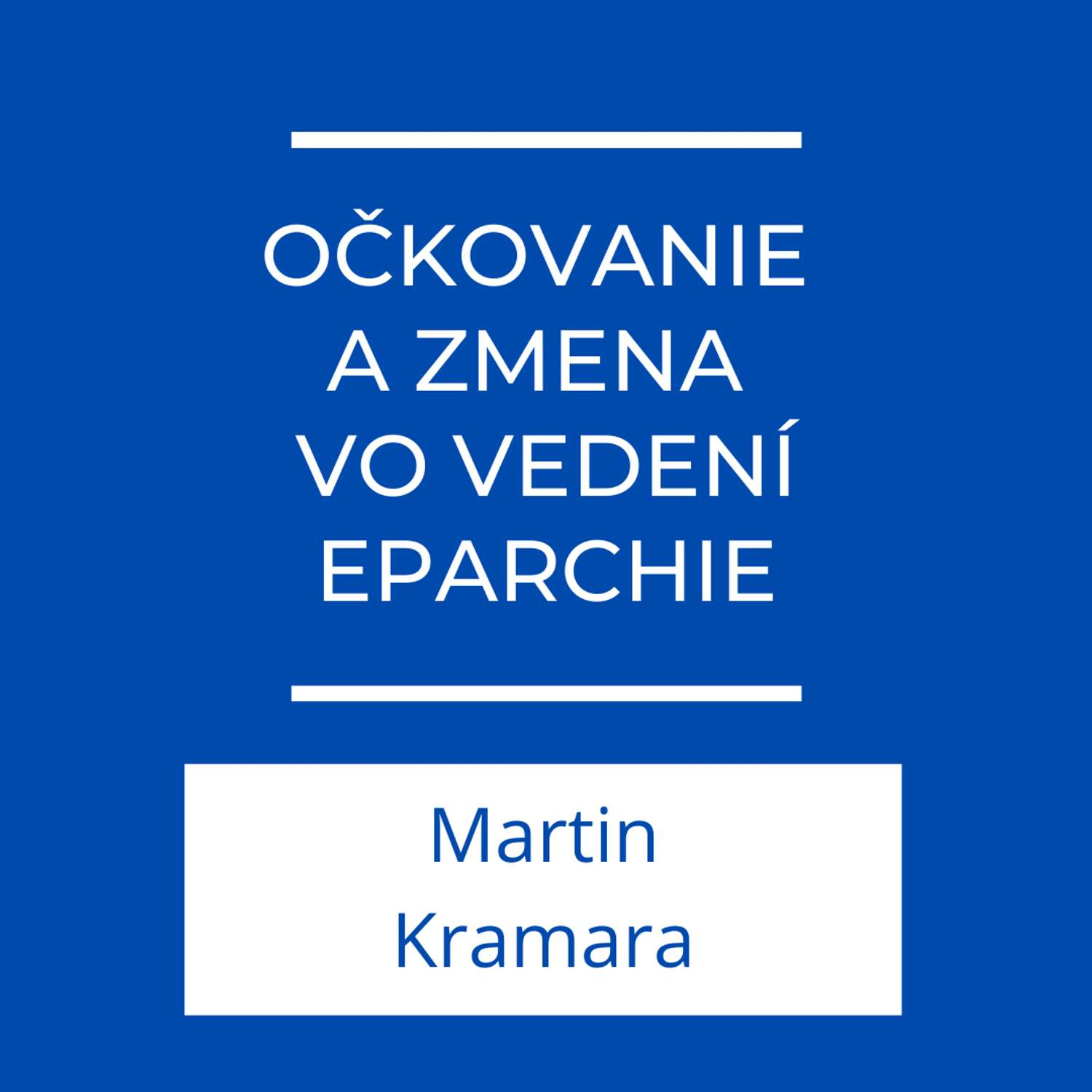 Očkovanie a zmeny vo vedení eparchie | Jeden na jedného episode artwork