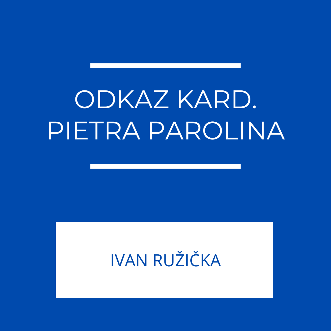 Odkaz kard. Pietra Parolina | Jeden na jedného episode artwork