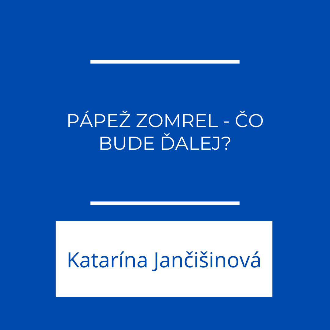 PÁPEŽ ZOMREL - ČO BUDE ĎALEJ? | Jeden na jedného episode artwork