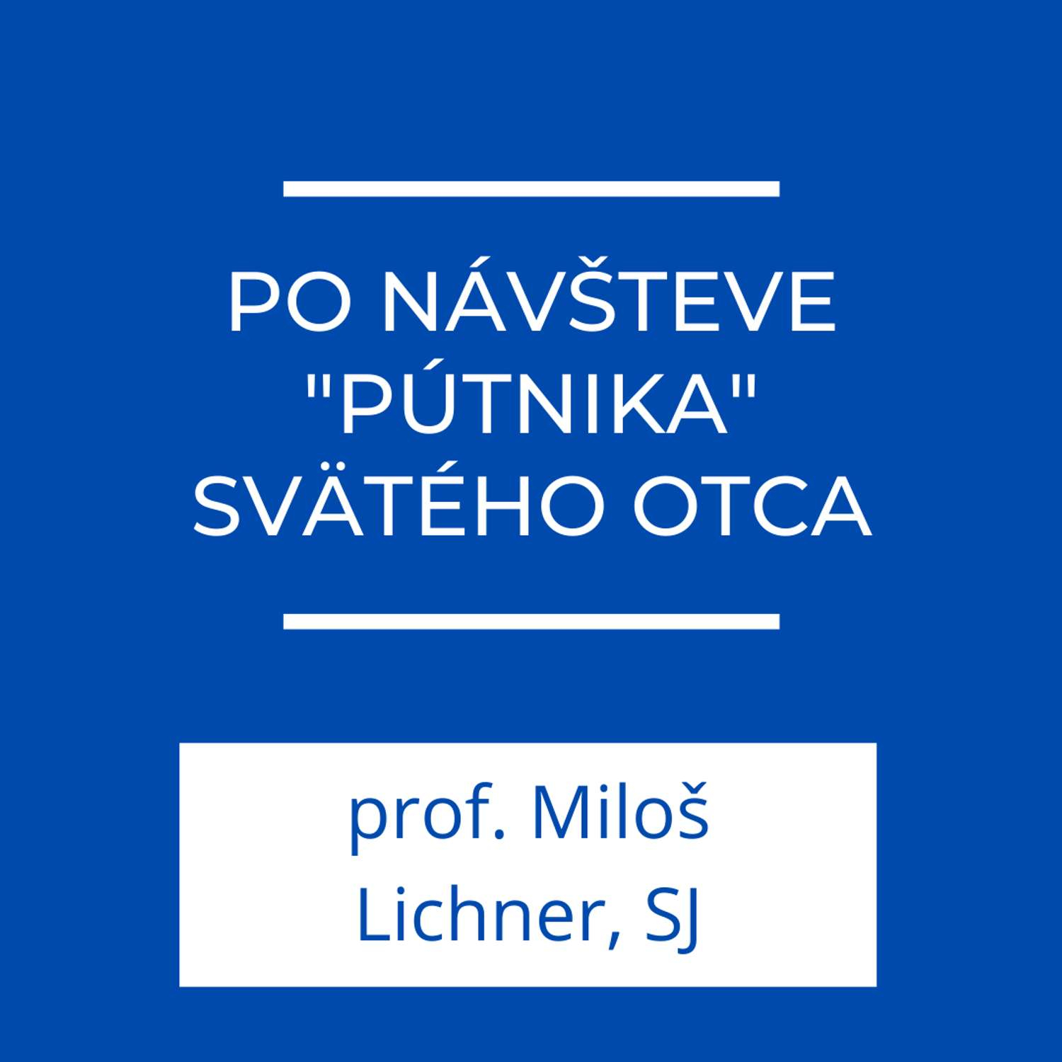 Po návšteve "pútnika", Svätého Otca | Jeden na jedného episode artwork