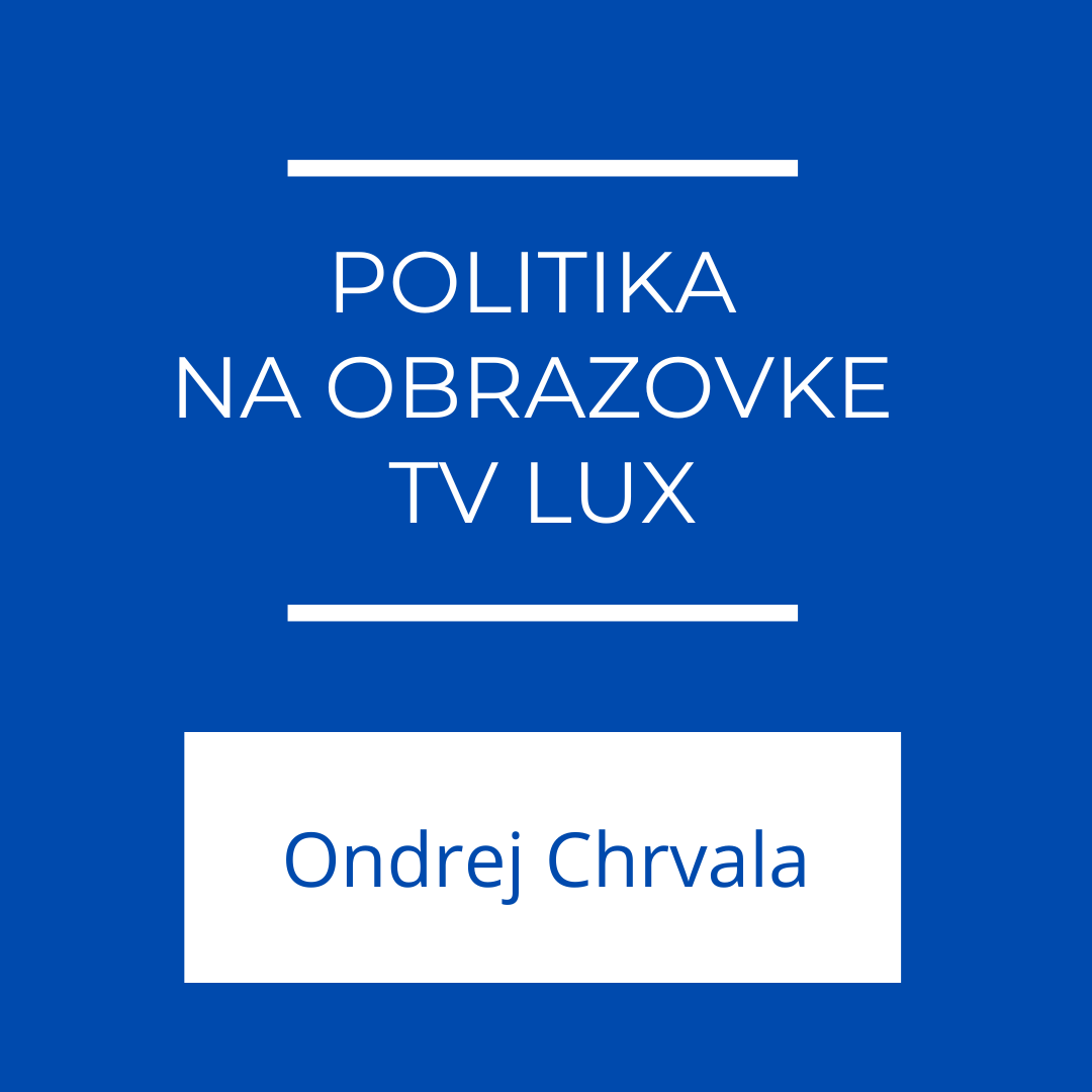 POLITIKA  NA OBRAZOVKE  TV LUX | Jeden na jedného episode artwork