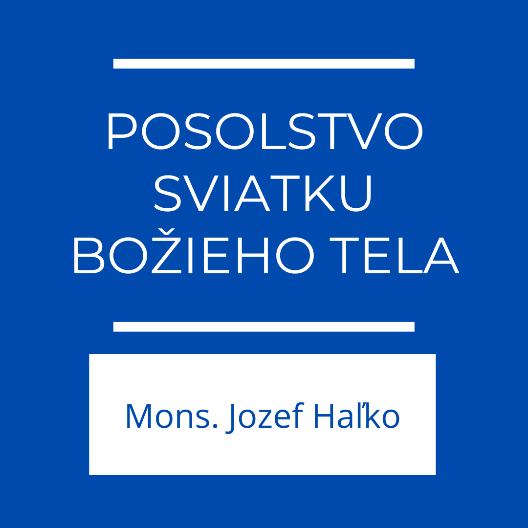 POSOLSTVO SVIATKU BOŽIEHO TELA | Jeden na jedného episode artwork