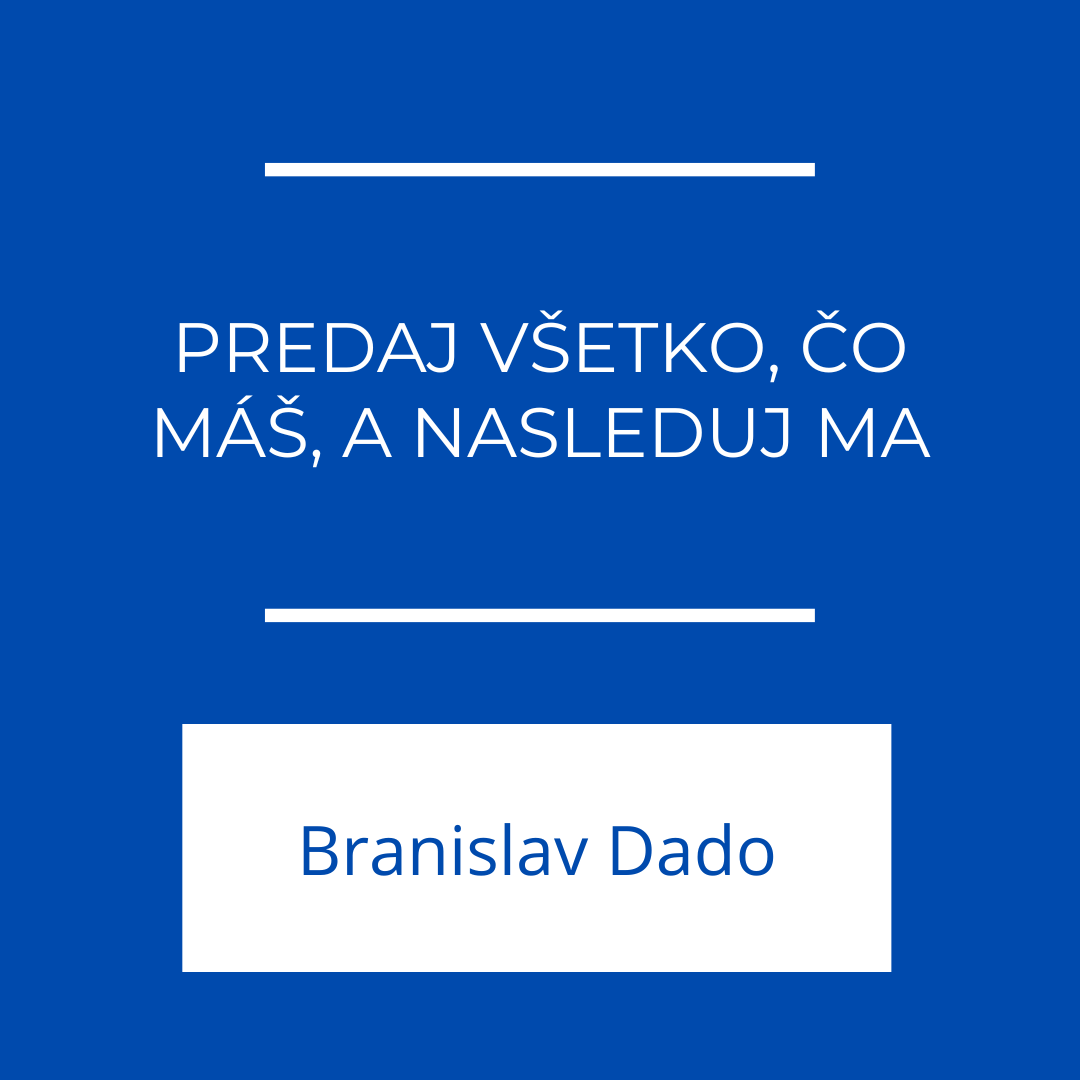 Predaj všetko, čo máš, a nasleduj ma | EFFETA episode artwork