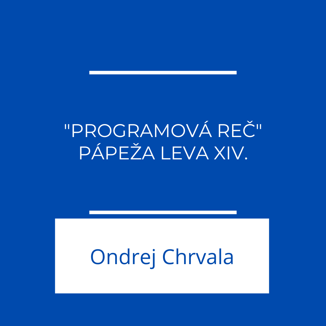 "PROGRAMOVÁ REČ" PÁPEŽA LEVA XIV. | Jeden na jedného episode artwork