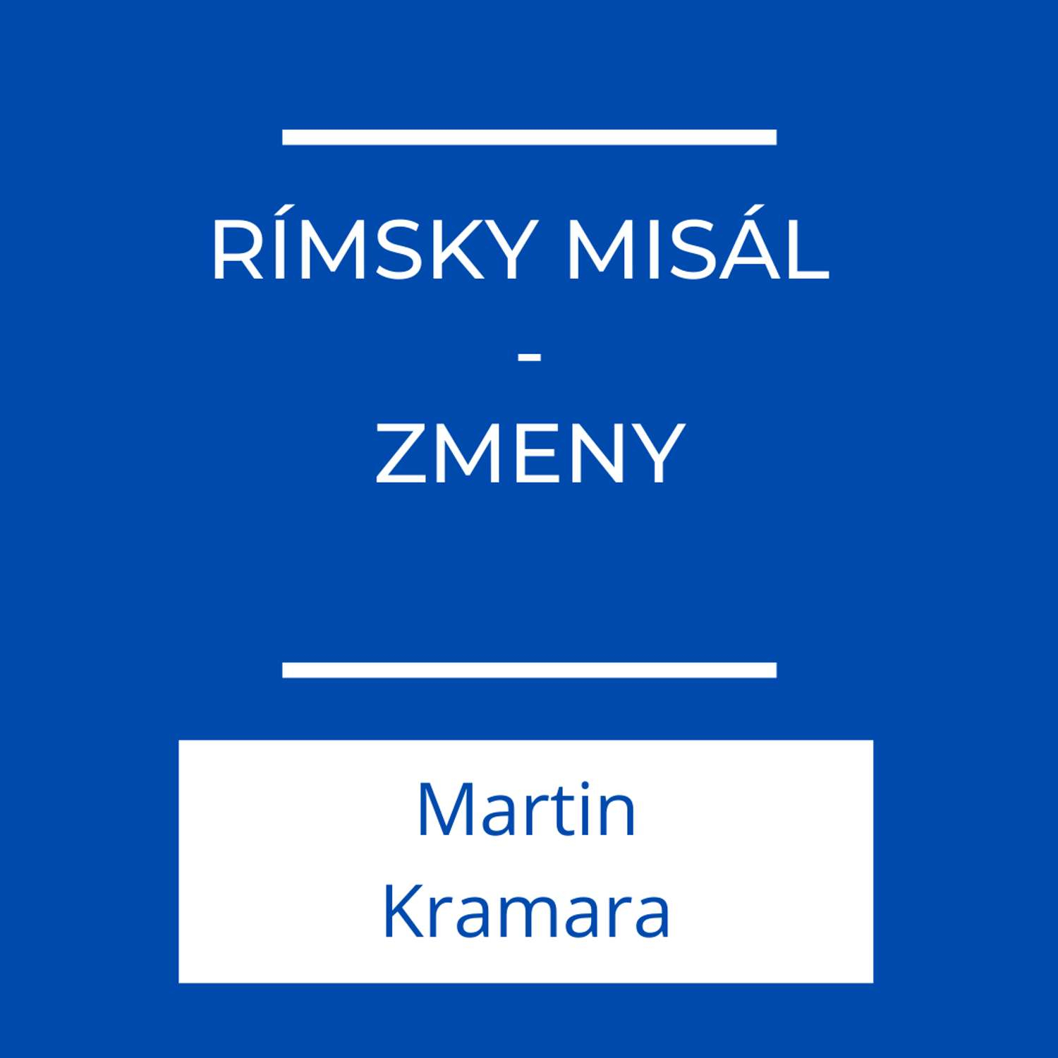 Rímsky misál - zmeny | Jeden na jedného episode artwork