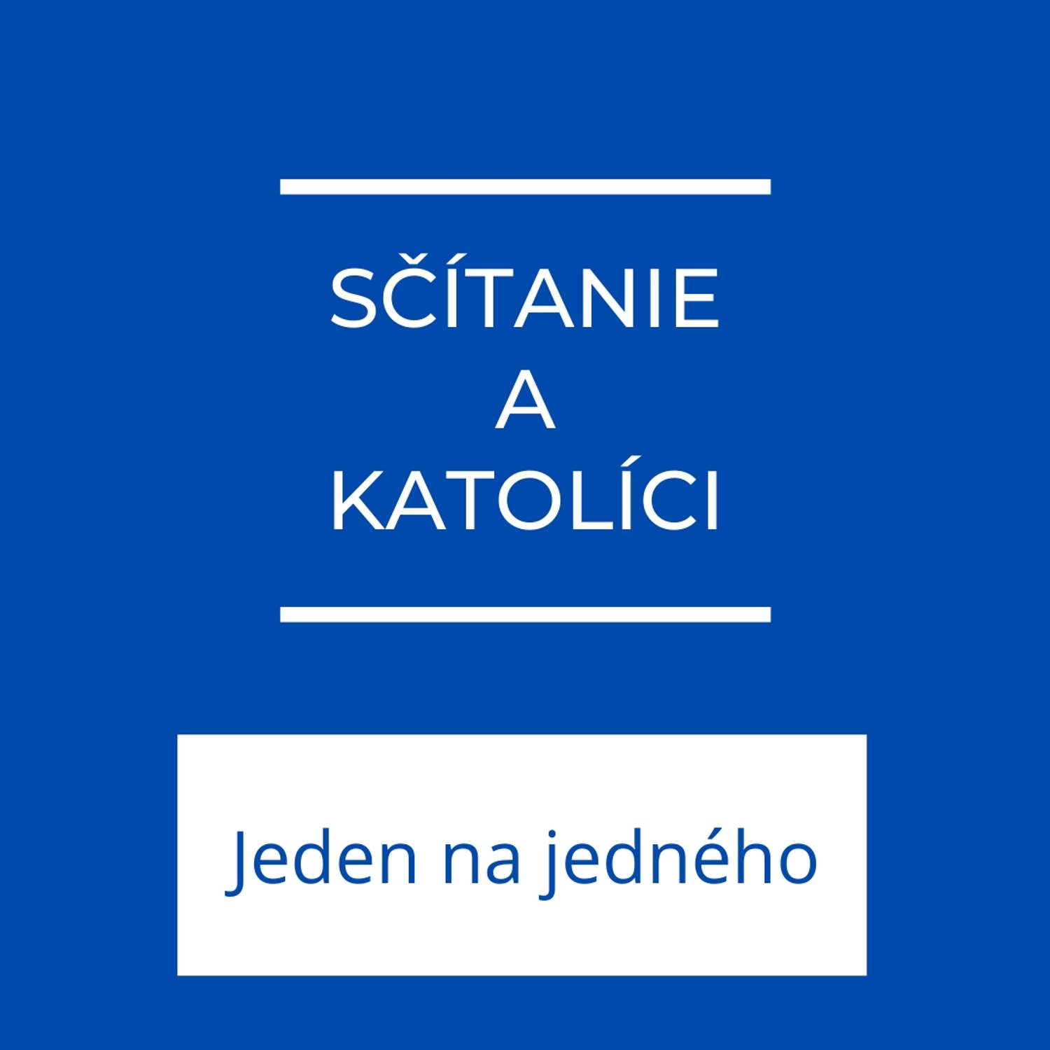 Sčítanie a katolíci | Jeden na jedného episode artwork