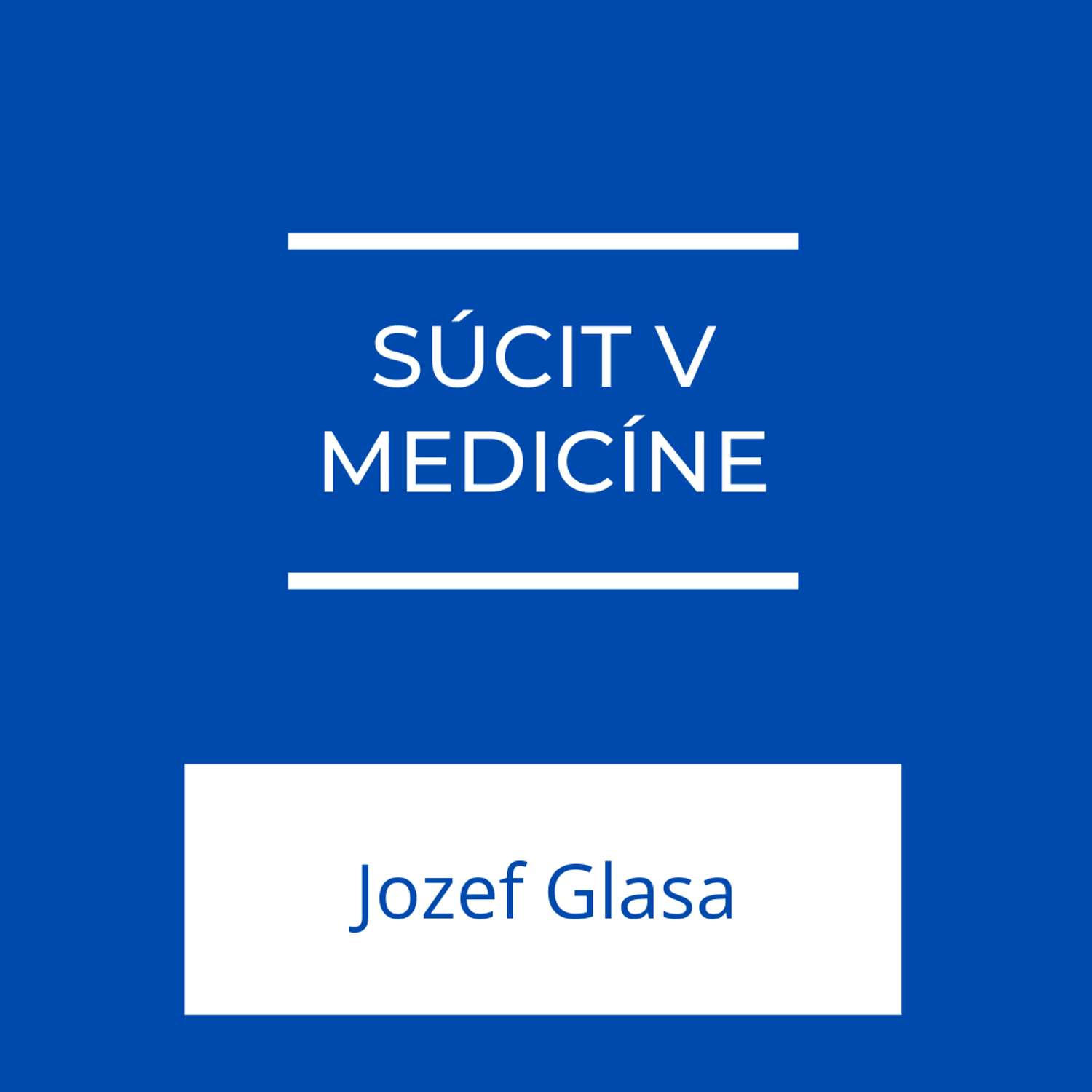 Súcit v medicíne | Jeden na jedného episode artwork