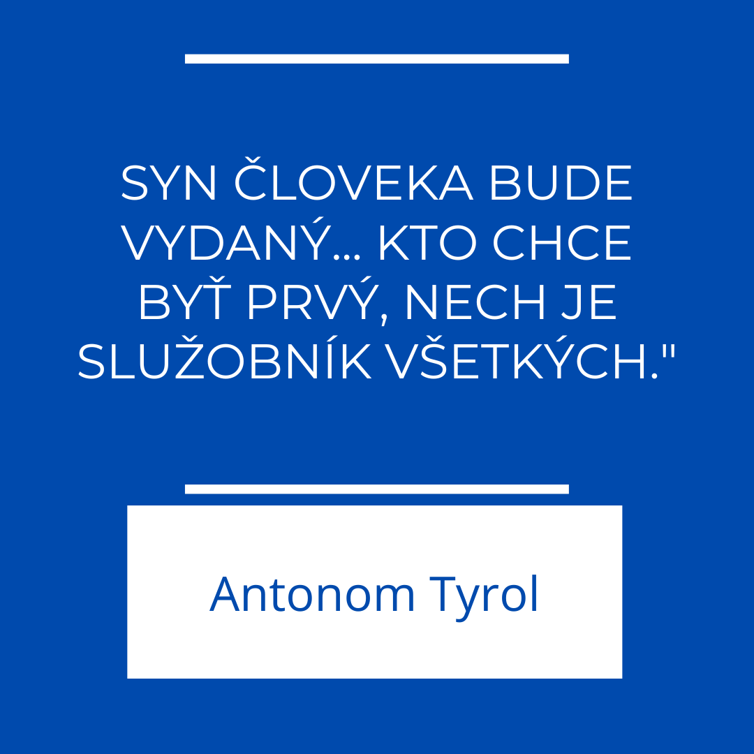 SYN ČLOVEKA BUDE VYDANÝ... KTO CHCE BYŤ PRVÝ, NECH JE SLUŽOBNÍK VŠETKÝCH | EFFETA episode artwork
