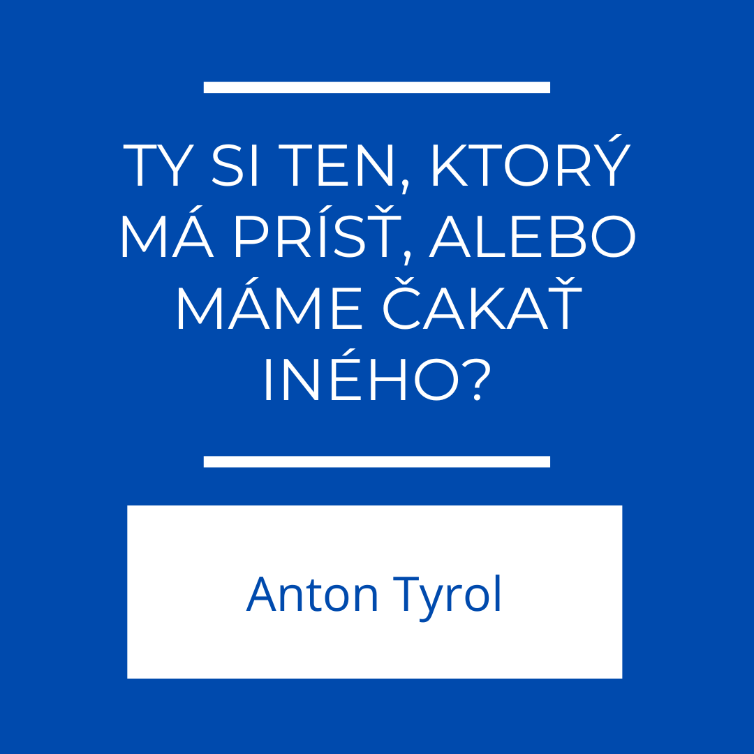 Ty si ten, ktorý má prísť, alebo máme čakať iného? | EFFETA episode artwork
